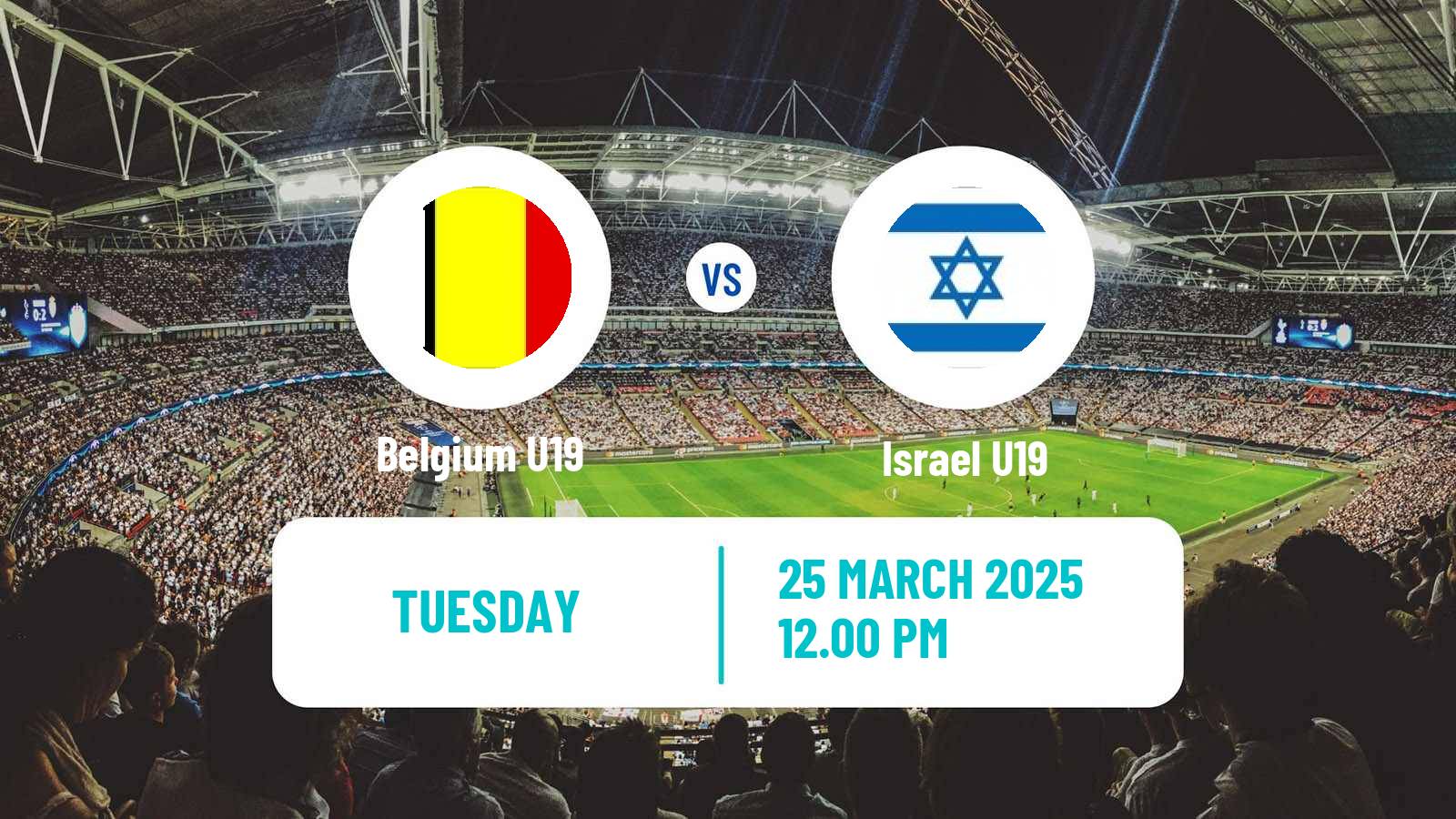 Football UEFA Euro U19 Belgium U19 - Israel U19