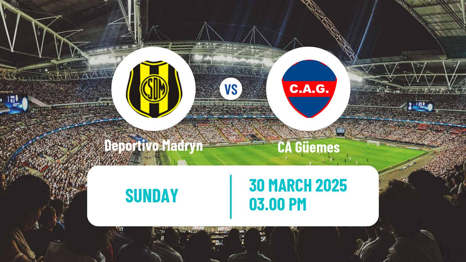 Soccer Argentinian Primera Nacional Deportivo Madryn - Güemes