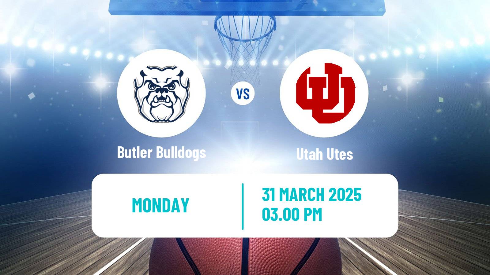 Basketball CBC Butler Bulldogs - Utah Utes