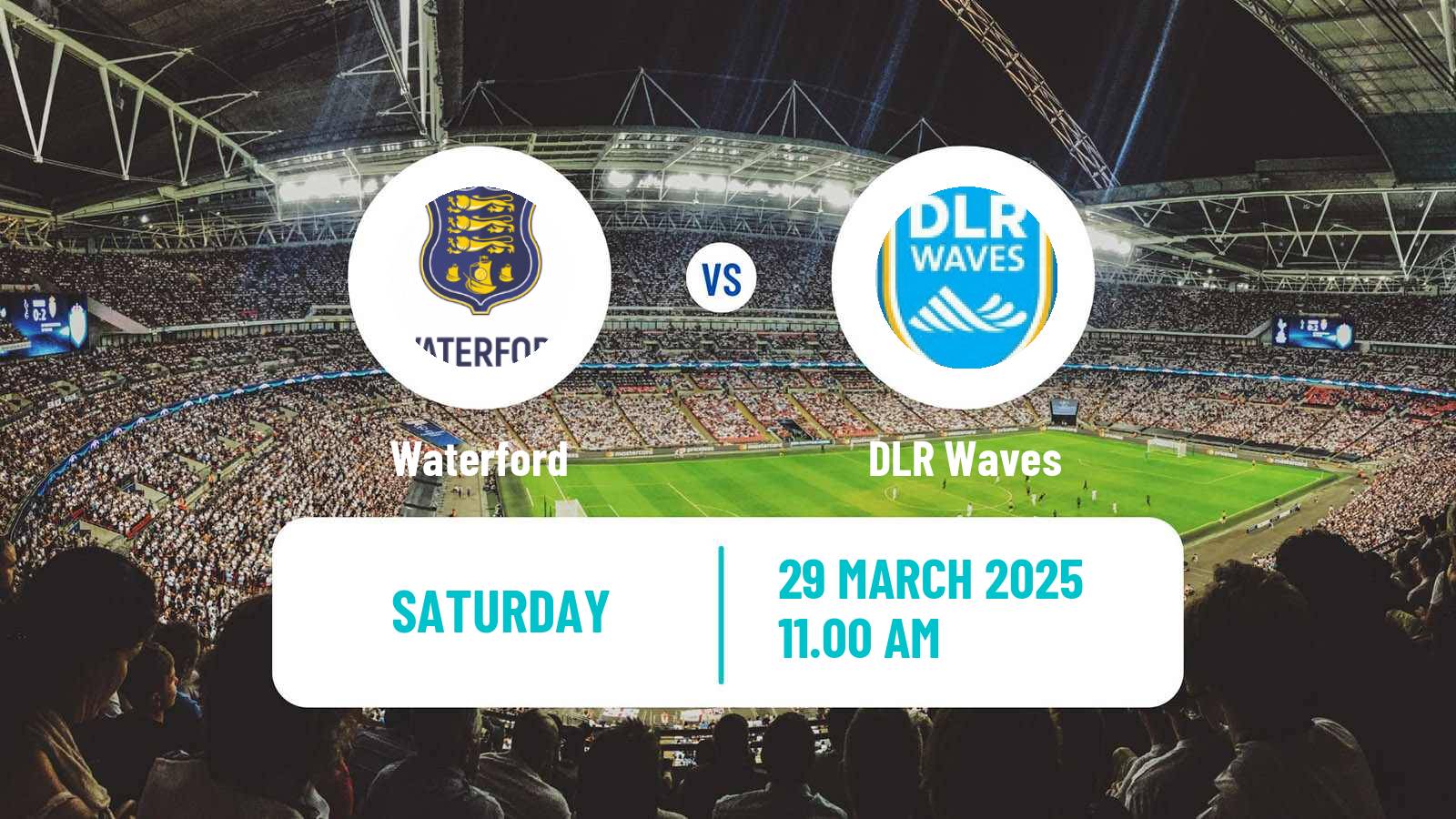 Soccer Irish National League Women Waterford - DLR Waves