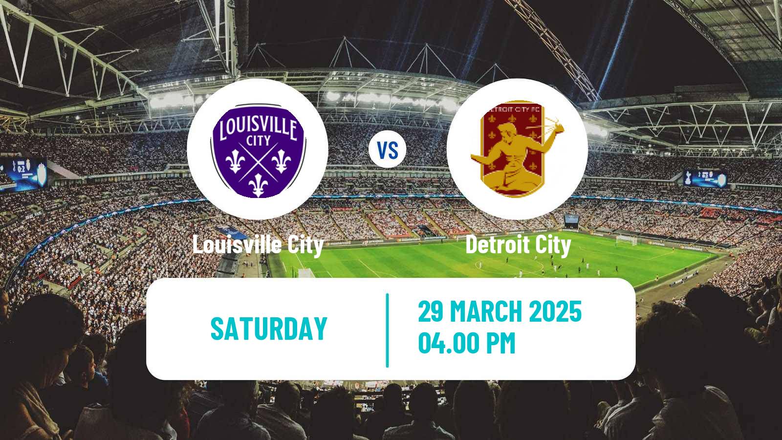 Soccer USL Championship Louisville City - Detroit City