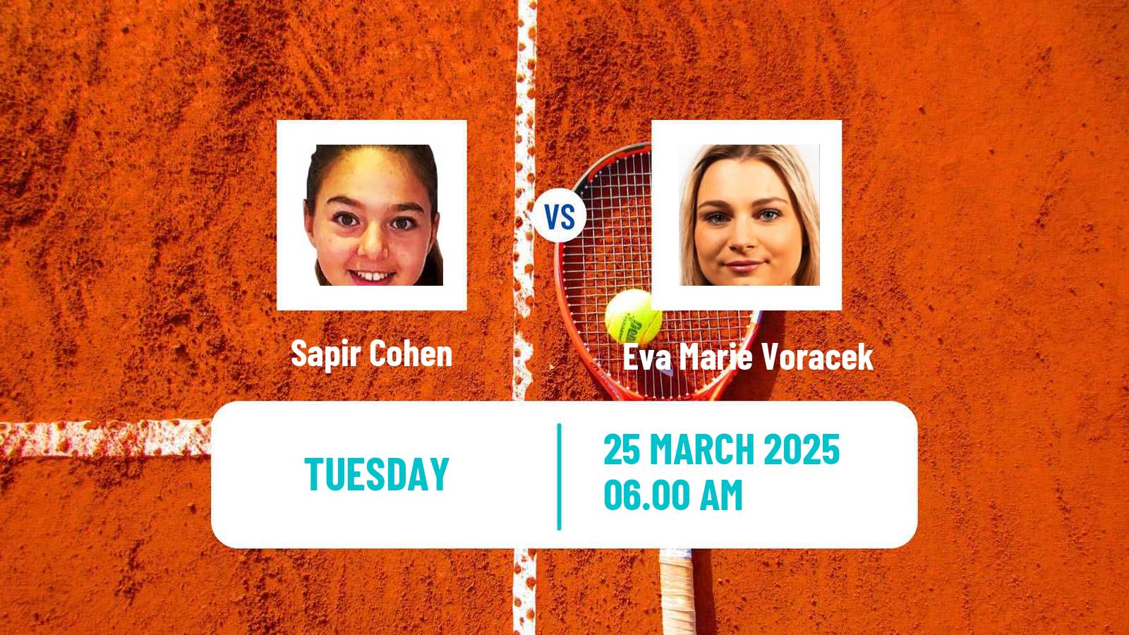 Tennis ITF W15 Heraklion 2 Women Sapir Cohen - Eva Marie Voracek
