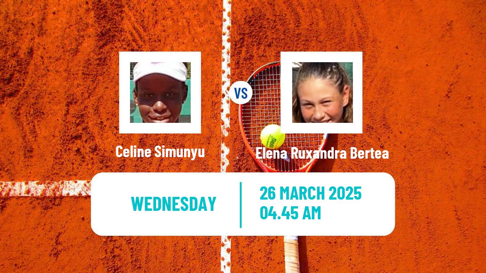 Tennis ITF W15 Heraklion 2 Women Celine Simunyu - Elena Ruxandra Bertea