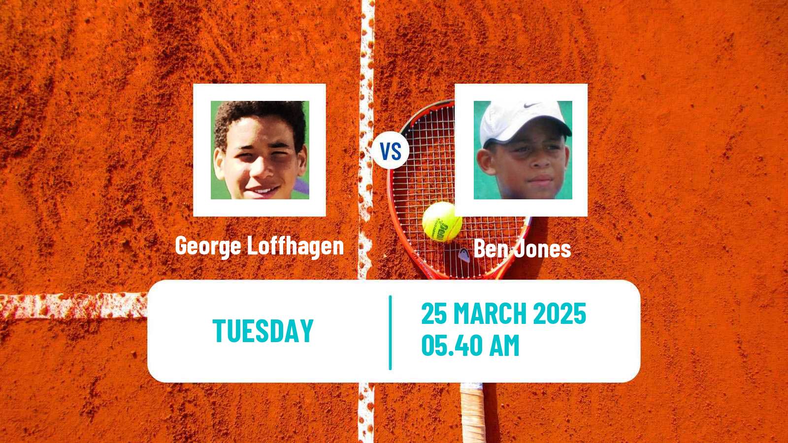 Tennis ITF M25 Saint Dizier Men George Loffhagen - Ben Jones