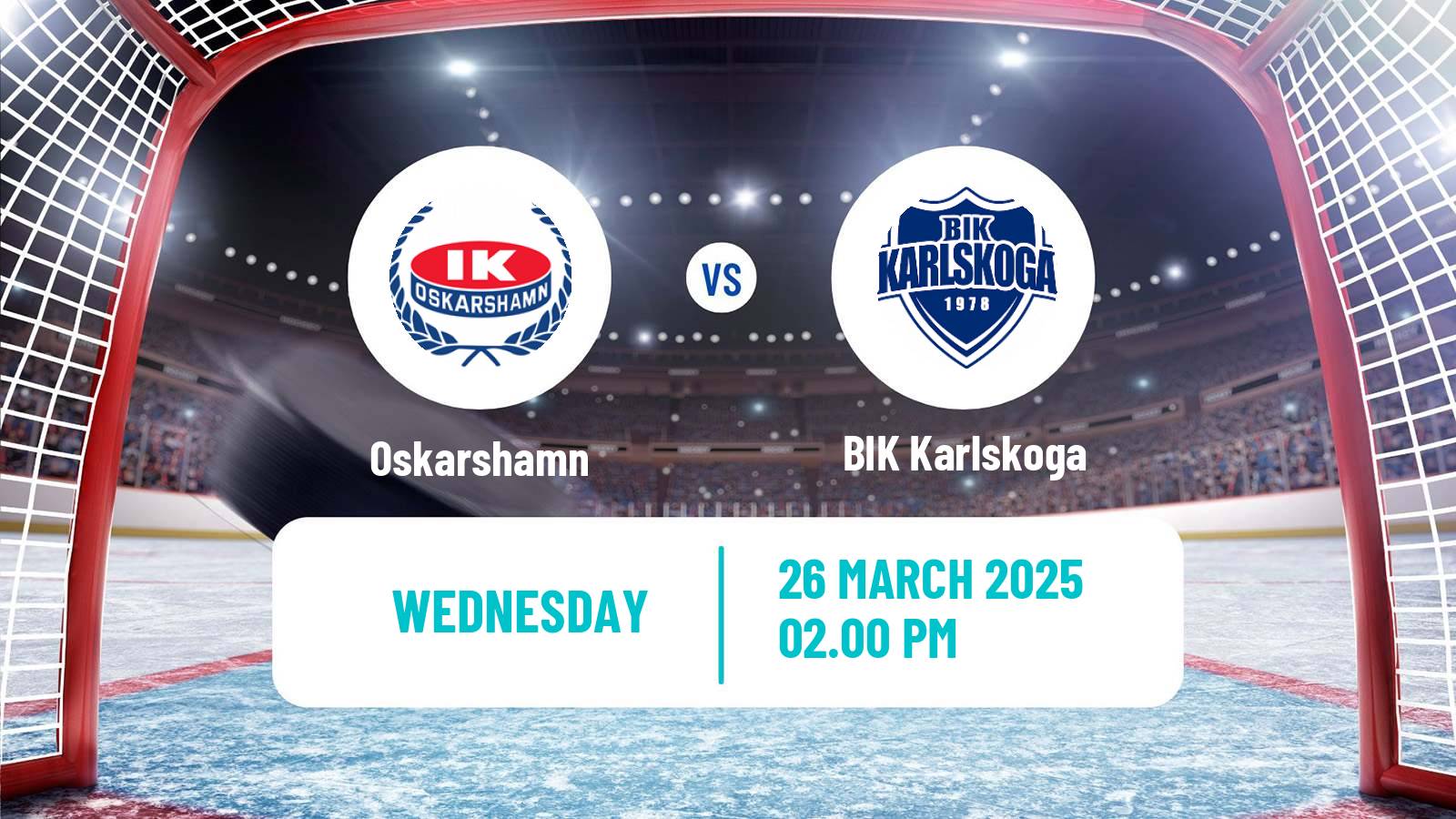 Hockey Swedish Hockey Allsvenskan Oskarshamn - BIK Karlskoga
