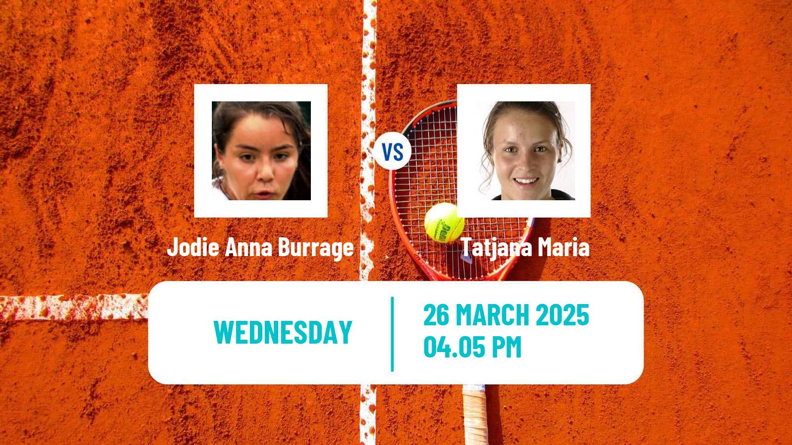 Tennis Puerto Vallarta Challenger Women Jodie Anna Burrage - Tatjana Maria