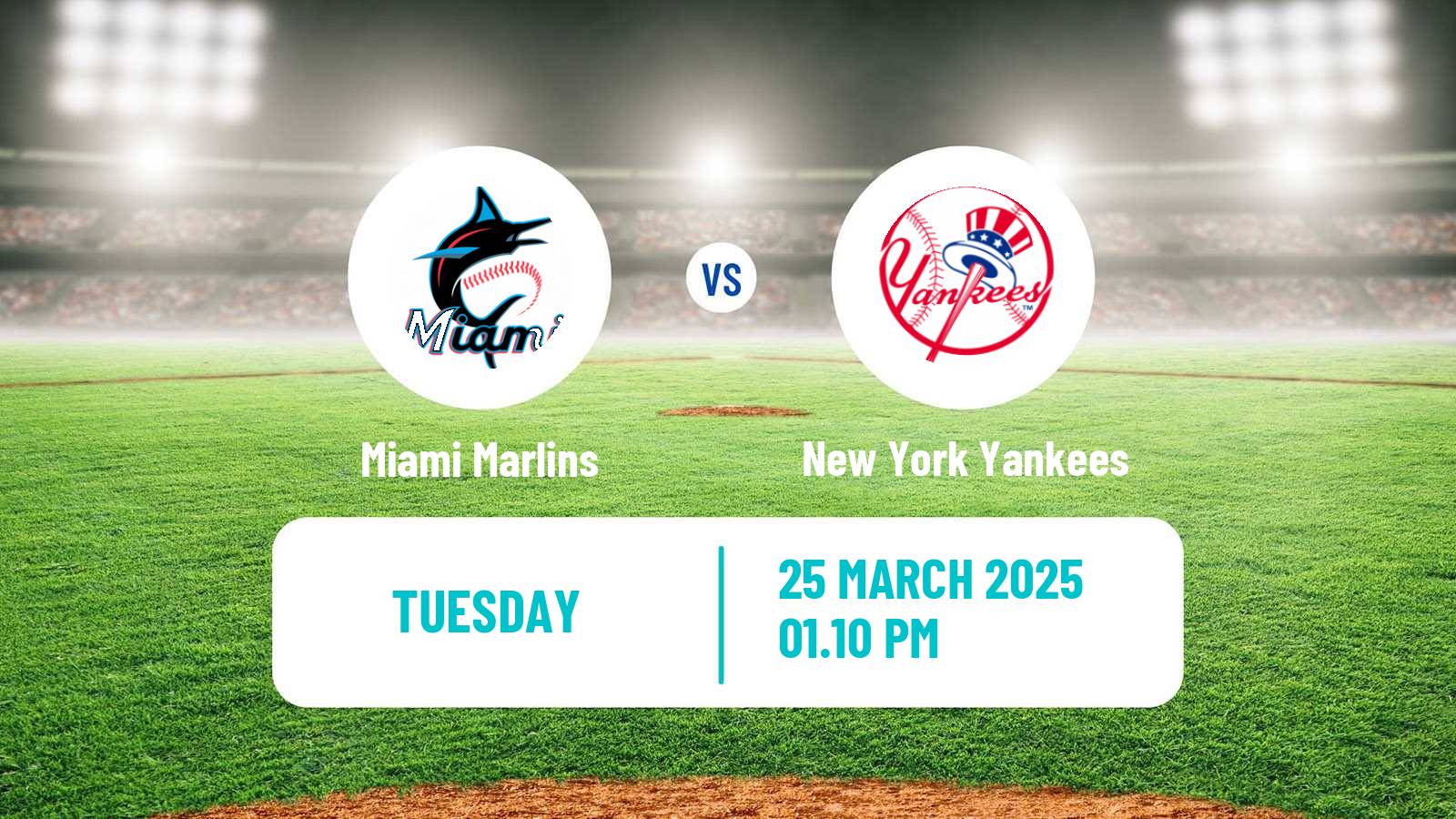 Baseball MLB Spring Training Miami Marlins - New York Yankees