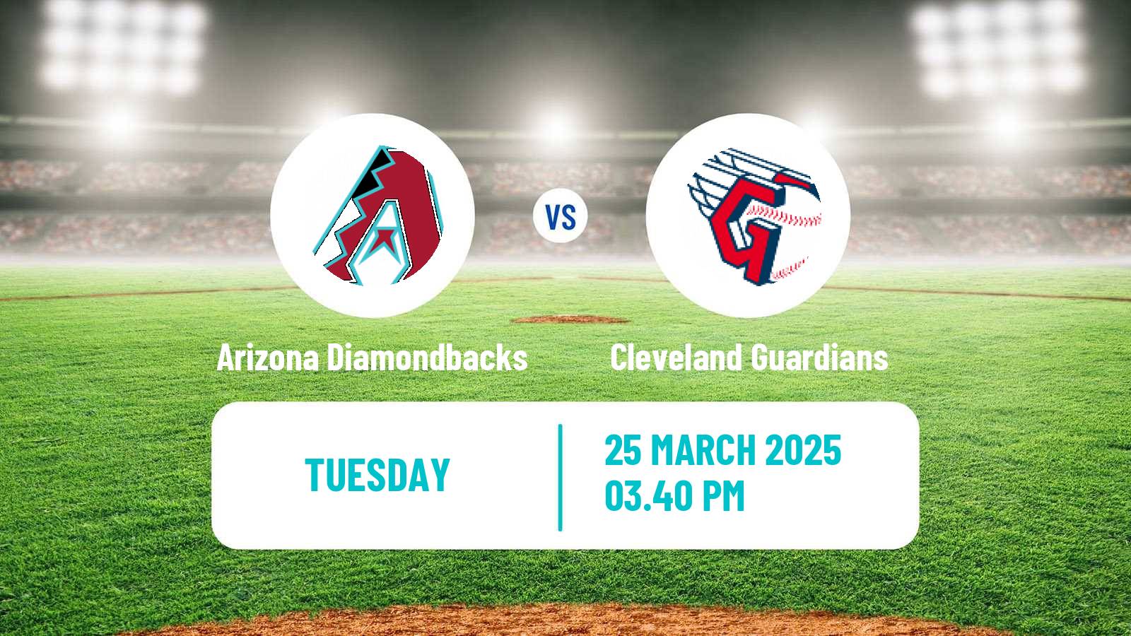 Baseball MLB Spring Training Arizona Diamondbacks - Cleveland Guardians