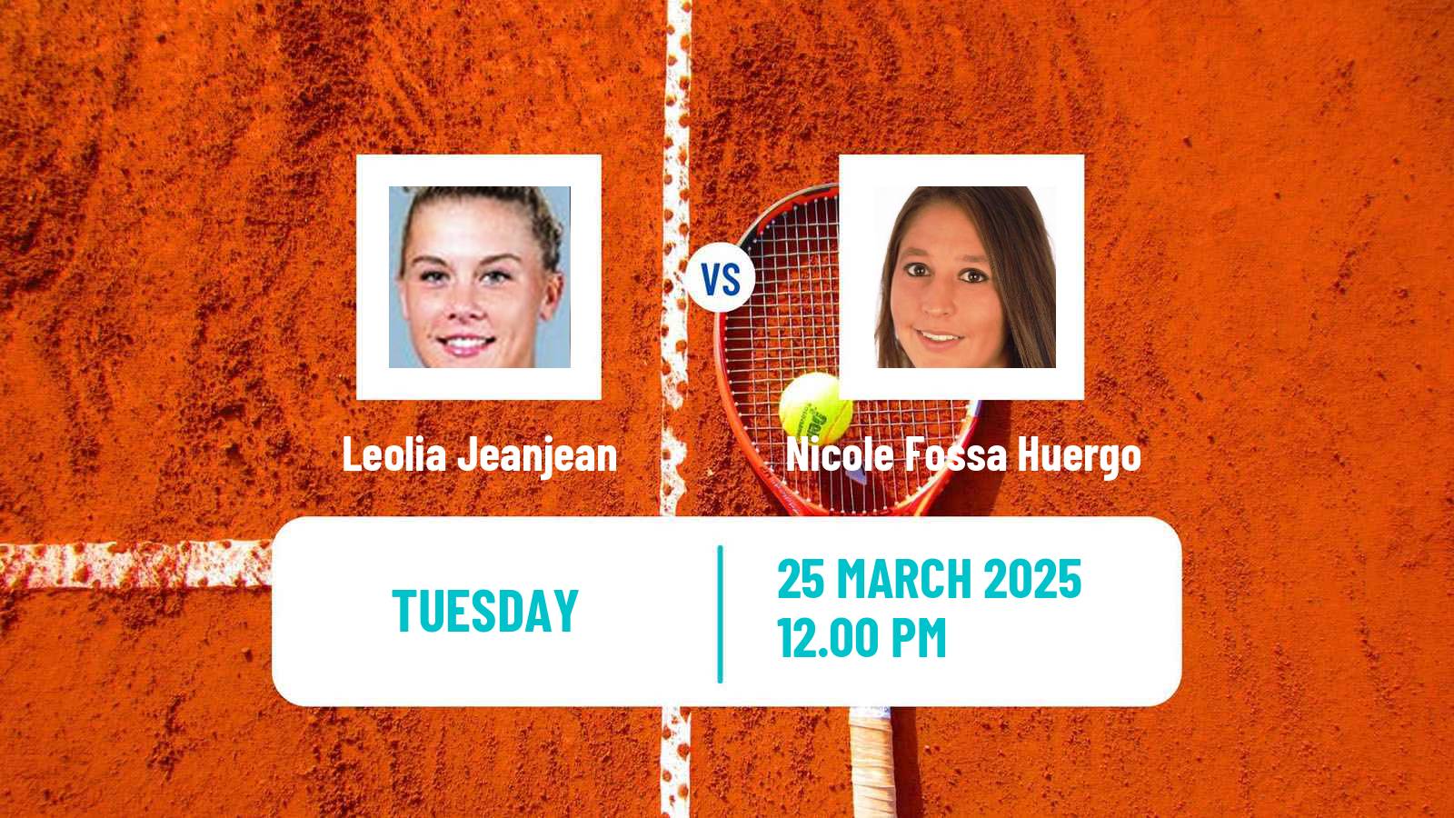 Tennis ITF W75 Vacaria Women Leolia Jeanjean - Nicole Fossa Huergo