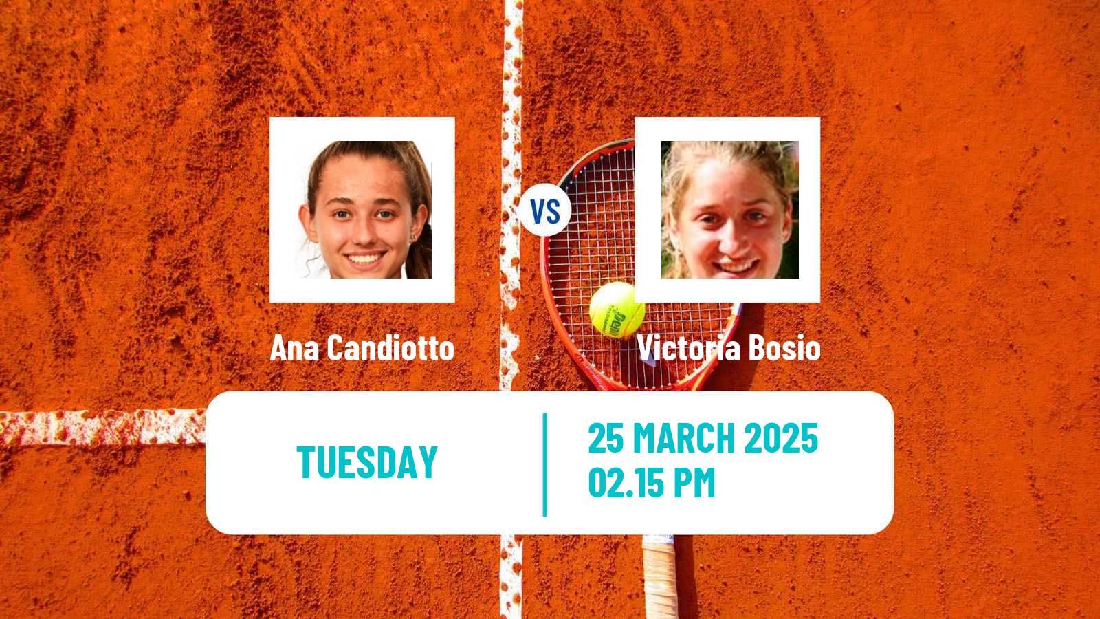Tennis ITF W75 Vacaria Women Ana Candiotto - Victoria Bosio