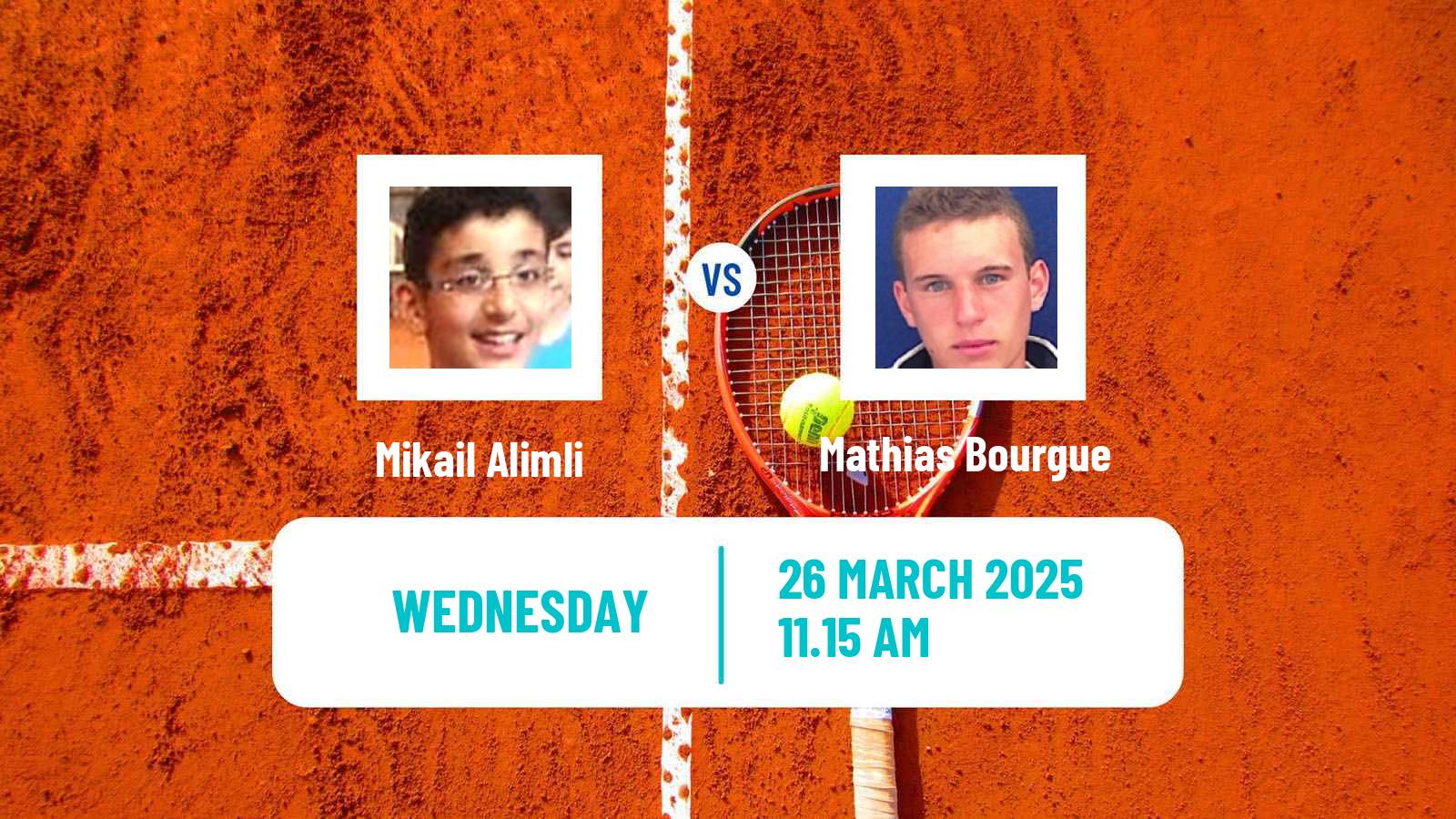 Tennis ITF M25 Saint Dizier Men Mikail Alimli - Mathias Bourgue