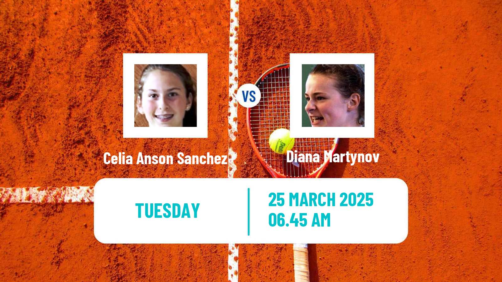 Tennis ITF W35 Terrassa Women Celia Anson Sanchez - Diana Martynov