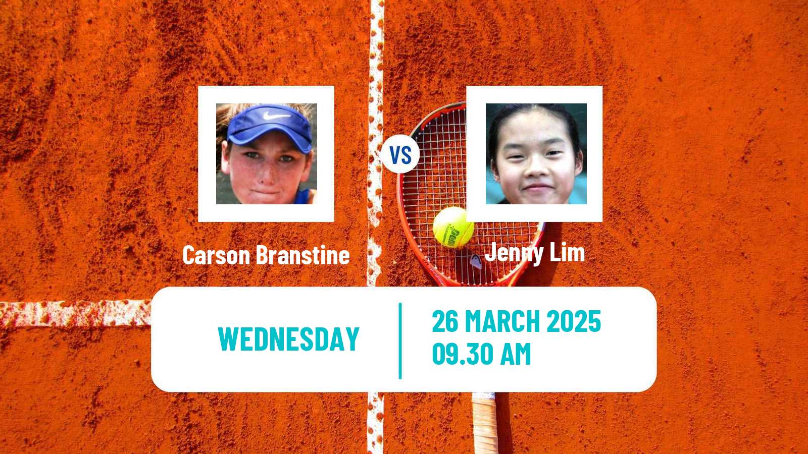 Tennis ITF W50 Santo Domingo 2 Women Carson Branstine - Jenny Lim