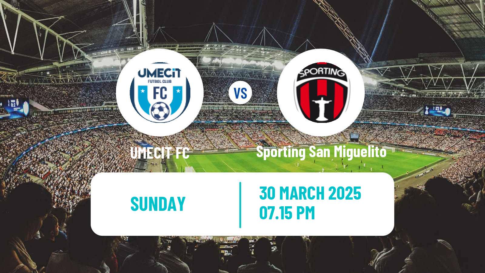 Soccer Liga Panamena de Futbol UMECIT - Sporting San Miguelito