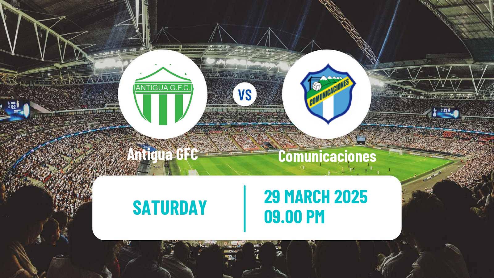 Soccer Guatemala Liga Nacional Antigua GFC - Comunicaciones