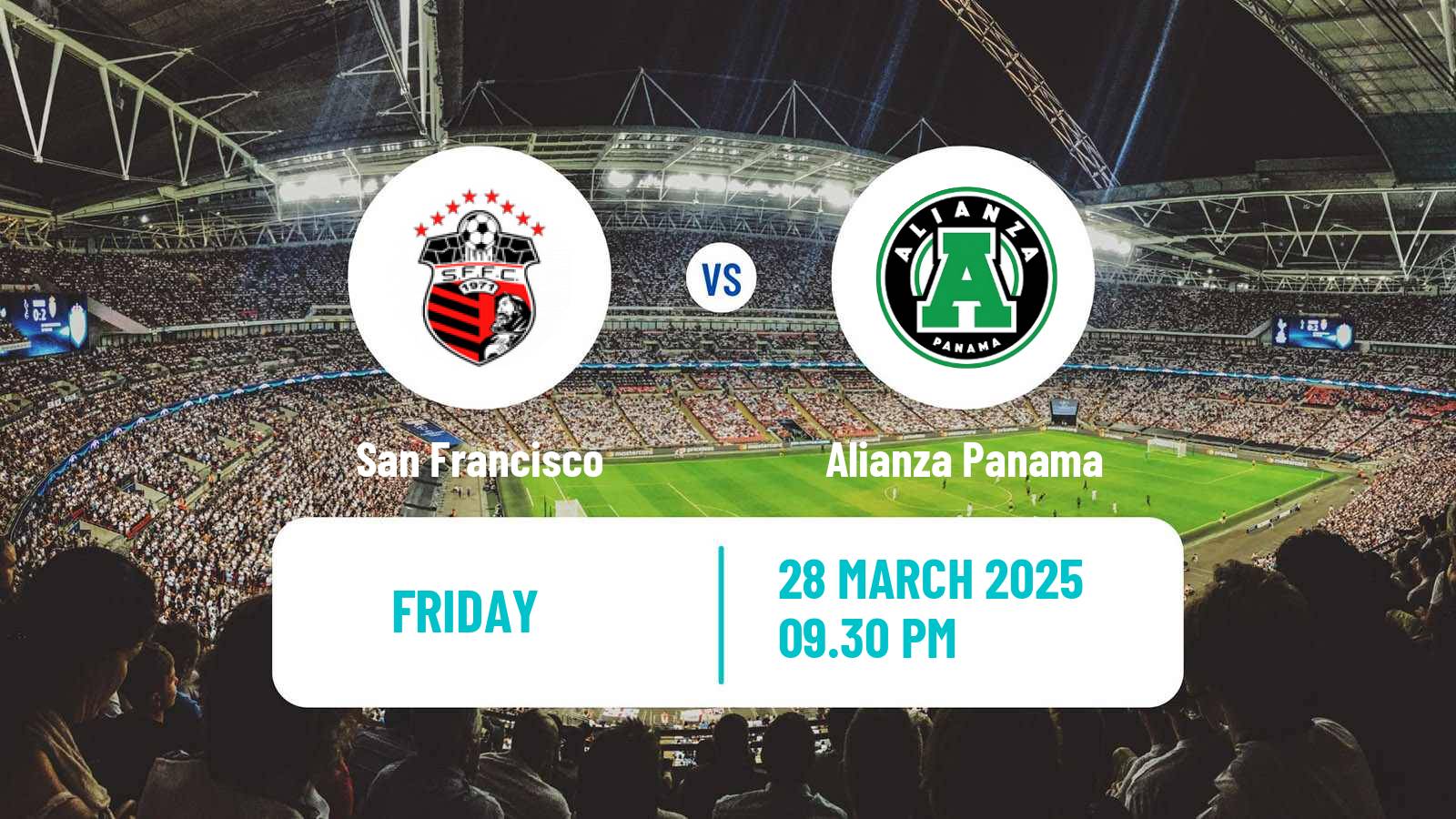 Soccer Liga Panamena de Futbol San Francisco - Alianza Panama