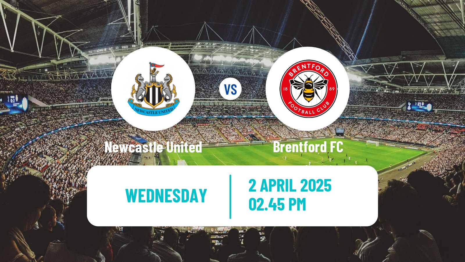 Soccer English Premier League Newcastle United - Brentford