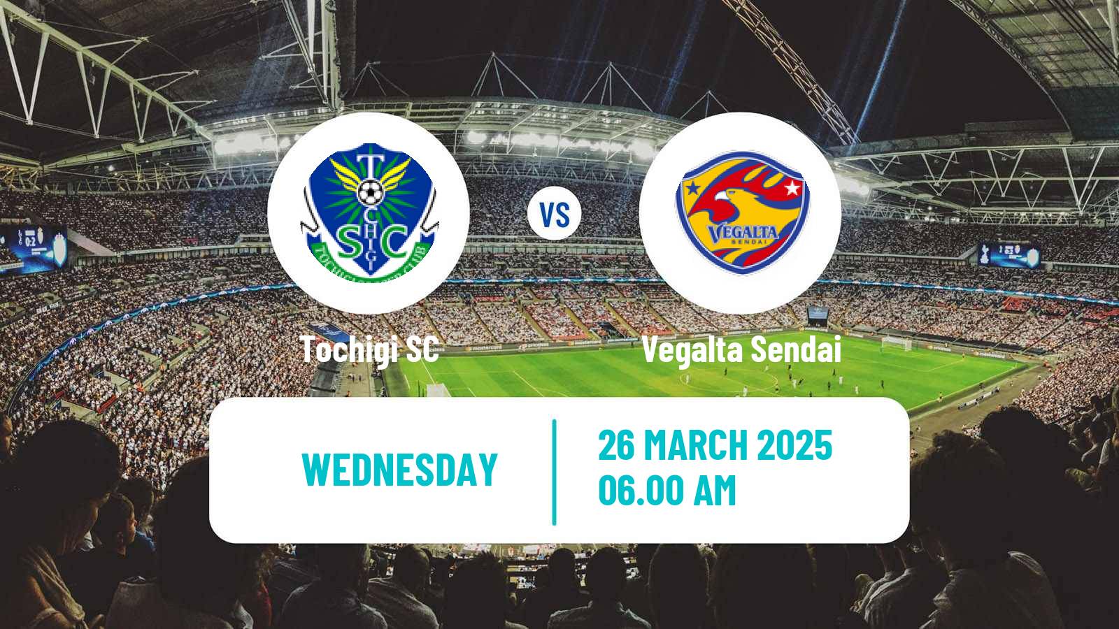 Soccer YBC Levain Cup Tochigi - Vegalta Sendai