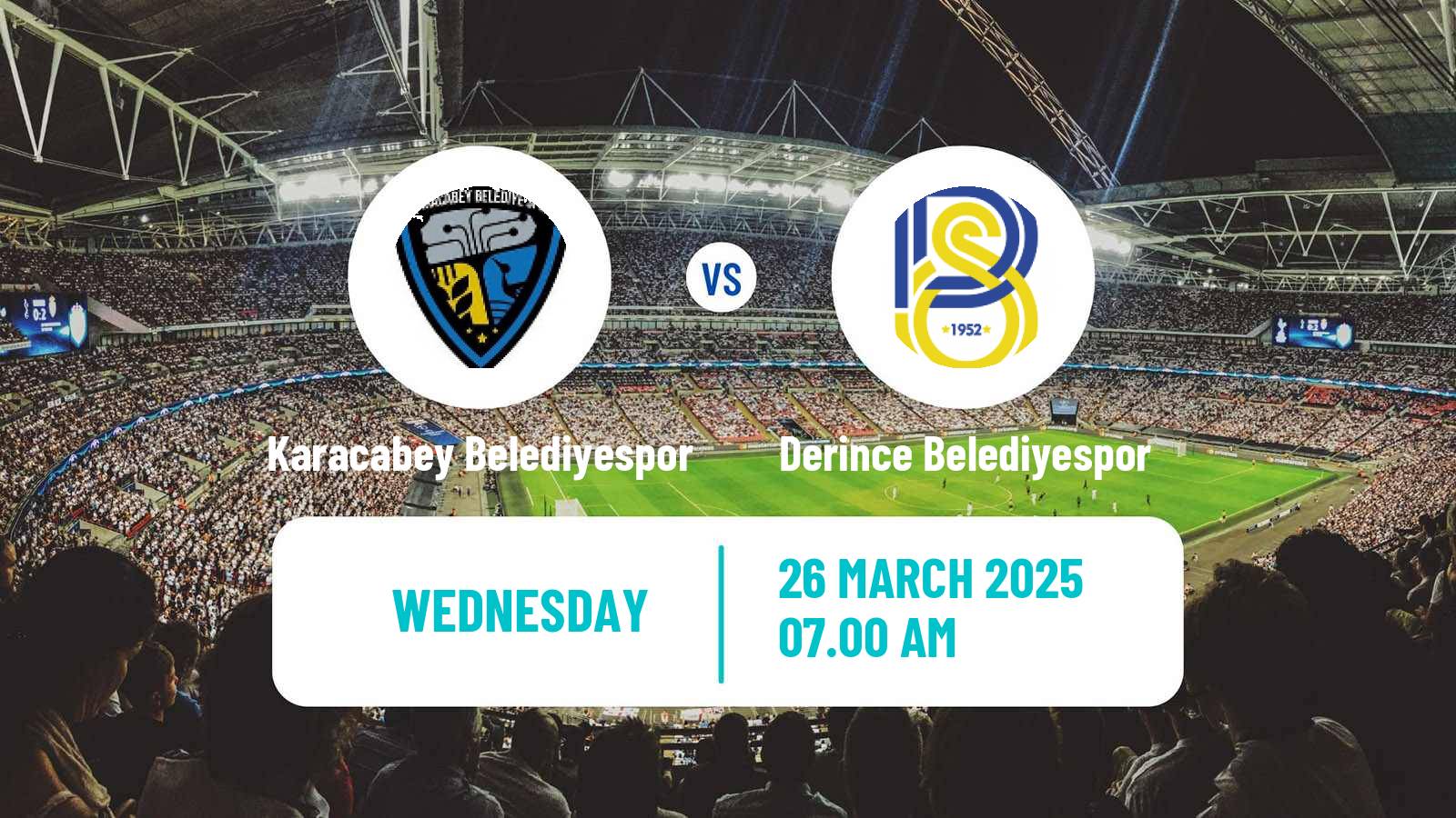 Soccer Turkish Second League Red Group Karacabey Belediyespor - Derince Belediyespor