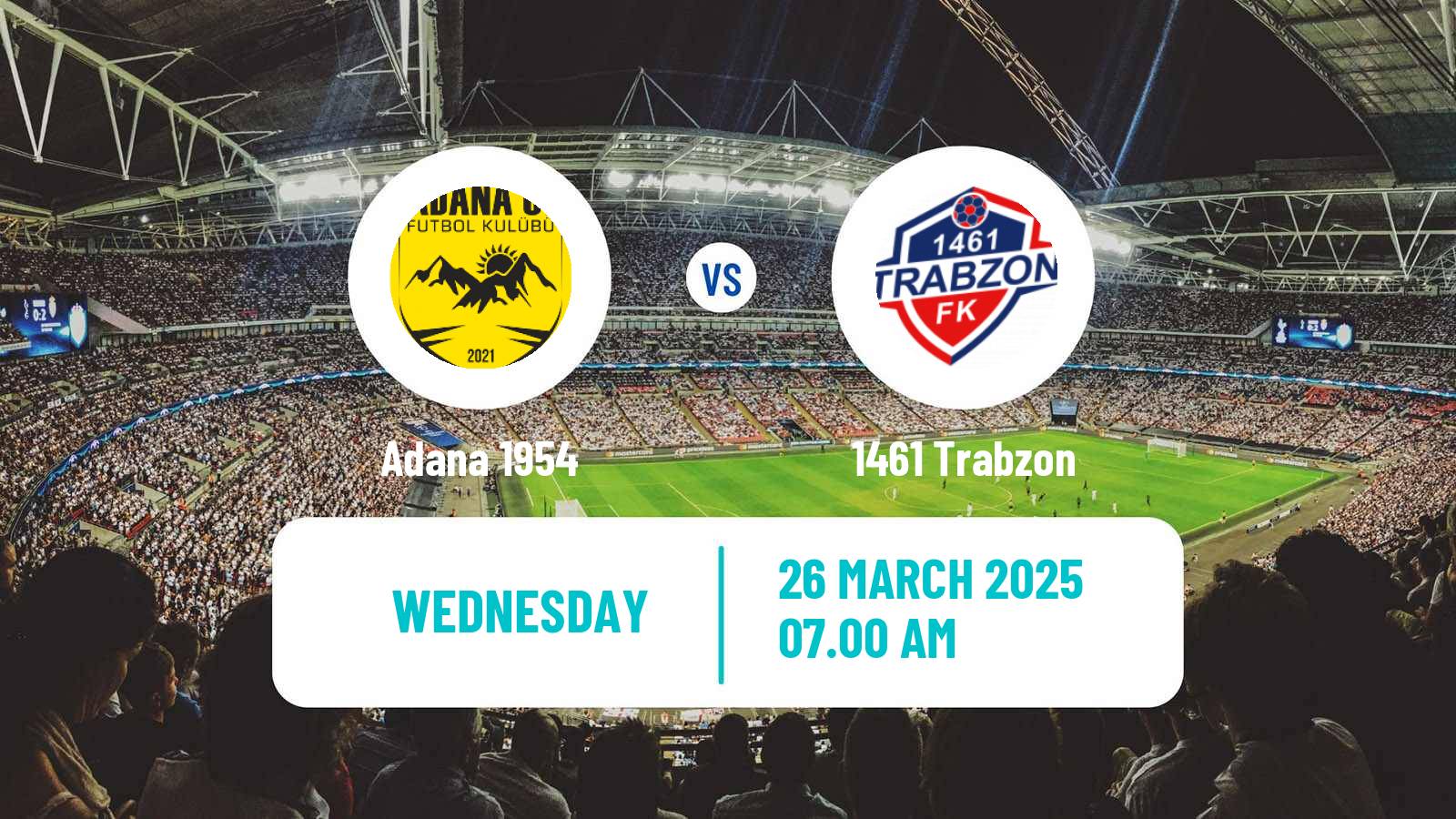Soccer Turkish Second League White Group Adana 1954 - 1461 Trabzon