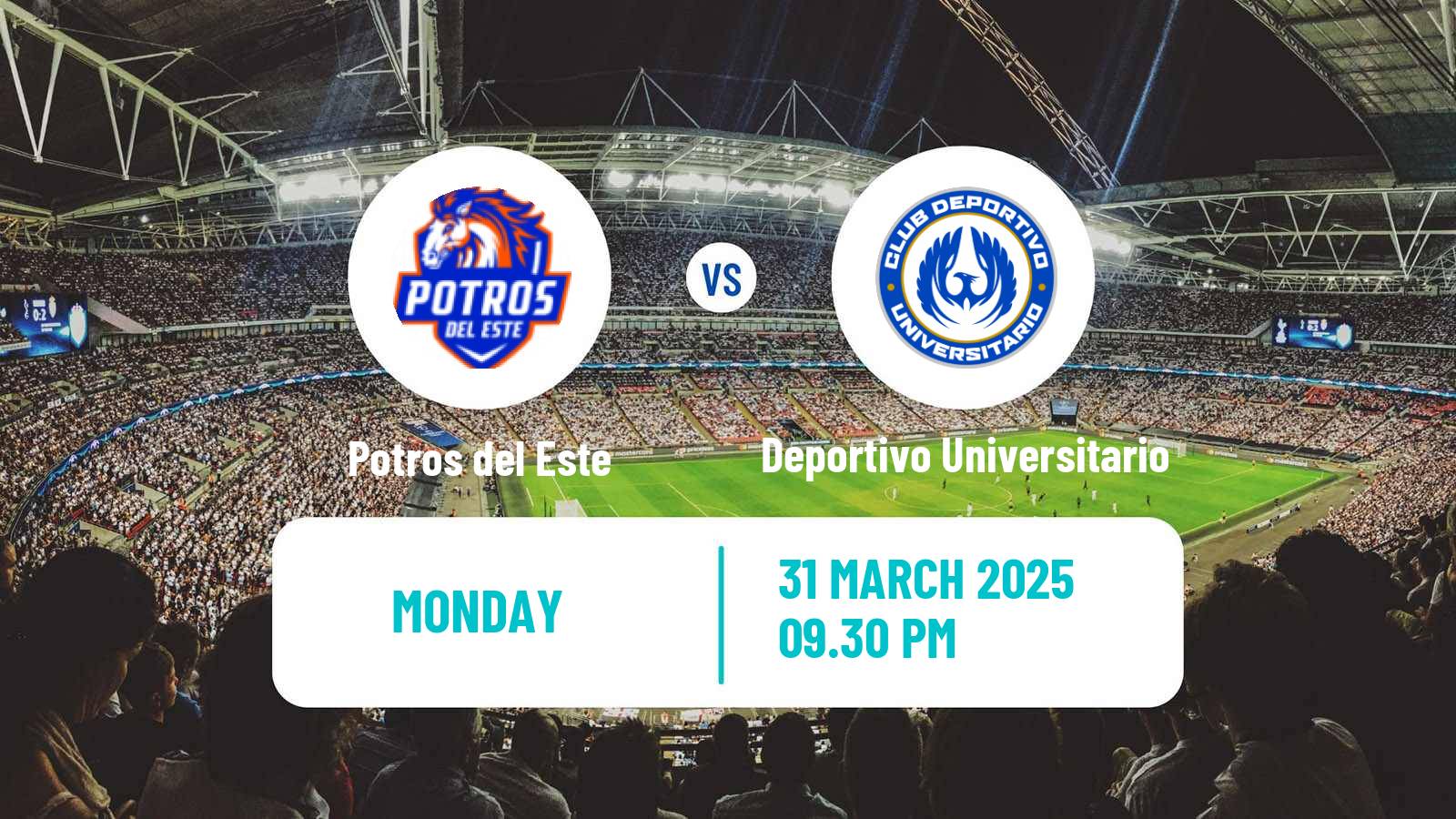 Soccer Liga Panamena de Futbol Potros del Este - Deportivo Universitario