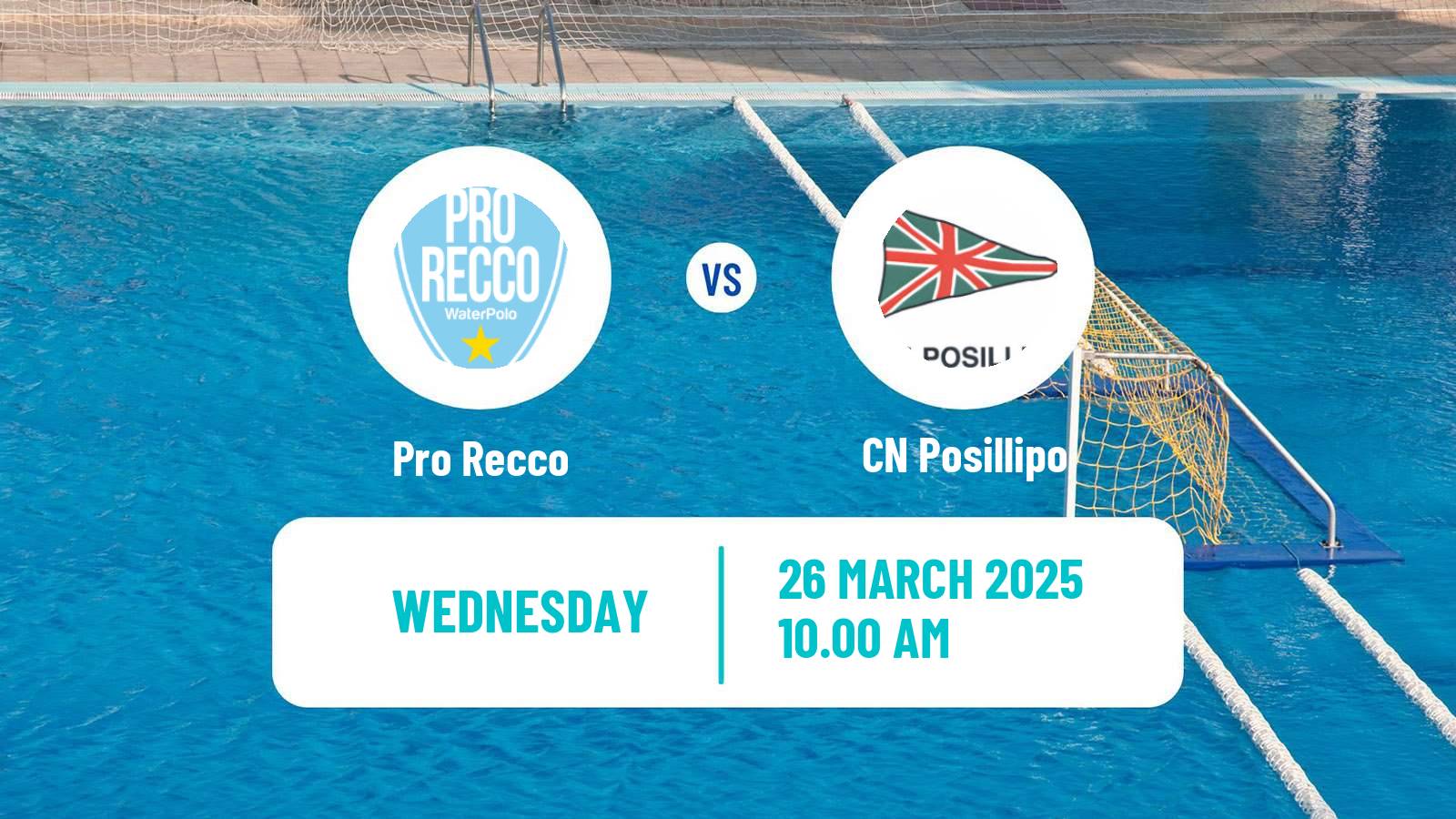 Water polo Italian A1 Water Polo Pro Recco - Posillipo