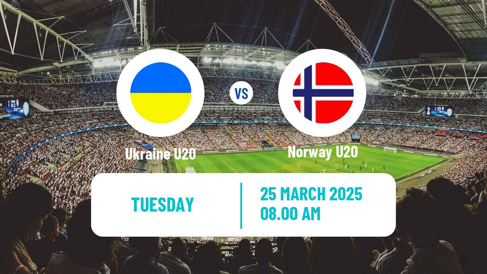 Soccer Friendly Ukraine U20 - Norway U20