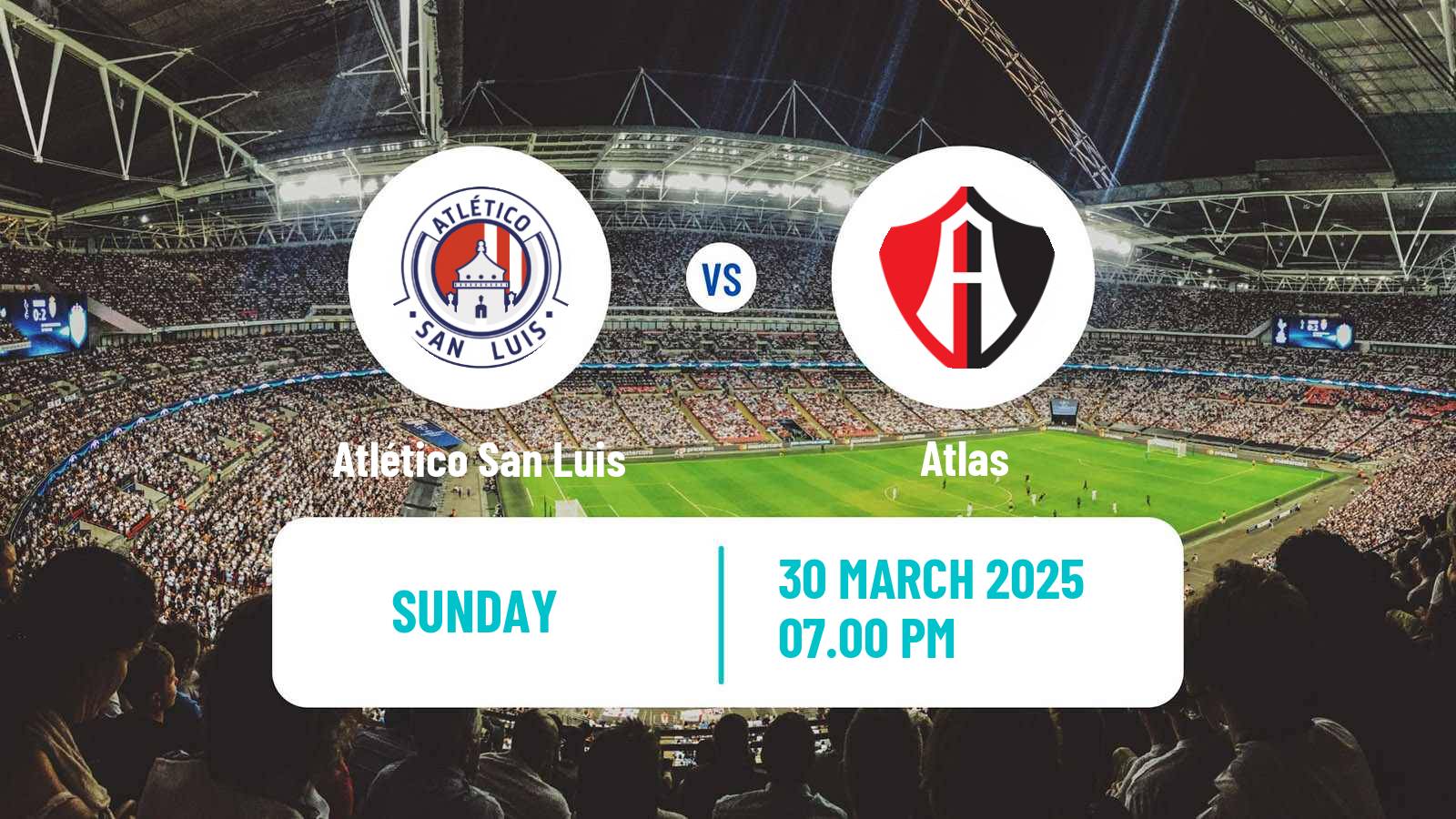 Football Mexican Liga MX Women Atlético San Luis - Atlas