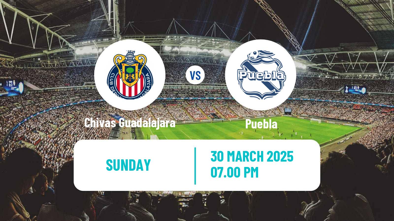 Soccer Mexican Liga MX Women Chivas Guadalajara - Puebla