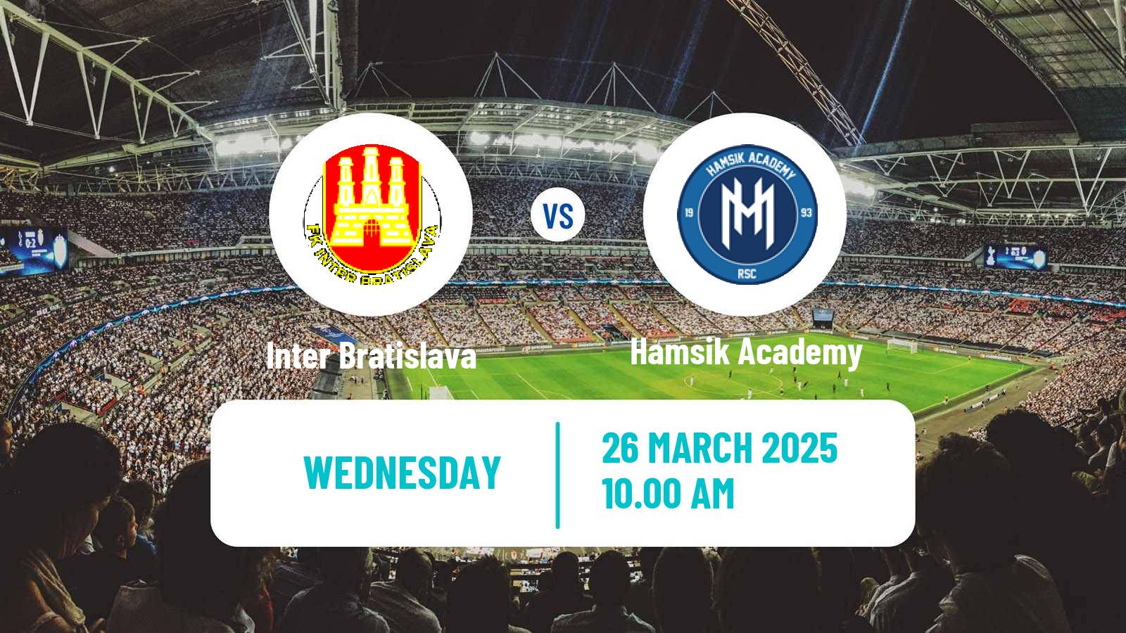 Soccer Slovak 3 Liga West Inter Bratislava - Hamsik Academy
