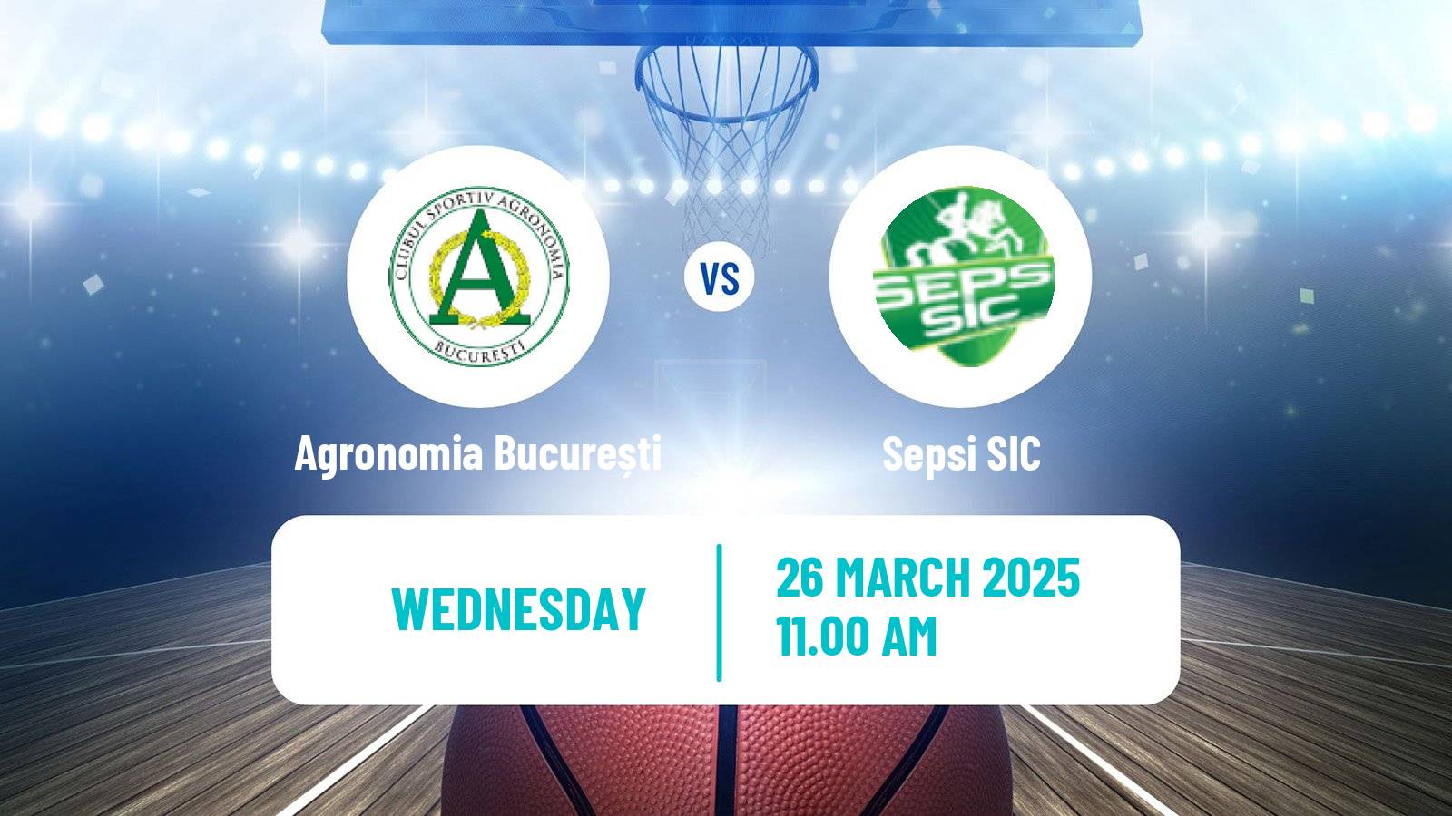 Basketball Romanian Liga National Basketball Women Agronomia București - Sepsi SIC