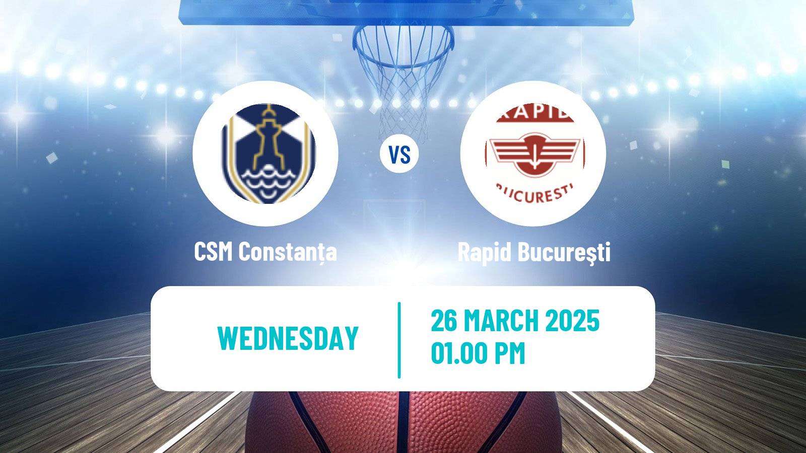 Basketball Romanian Liga National Basketball Women CSM Constanța - Rapid Bucureşti
