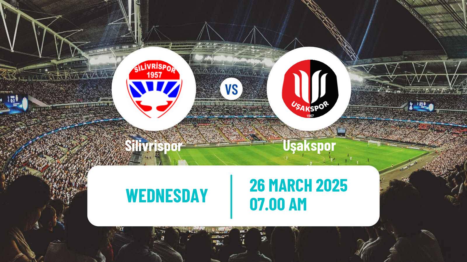 Soccer Turkish 3 Lig Group 2 Silivrispor - Uşakspor