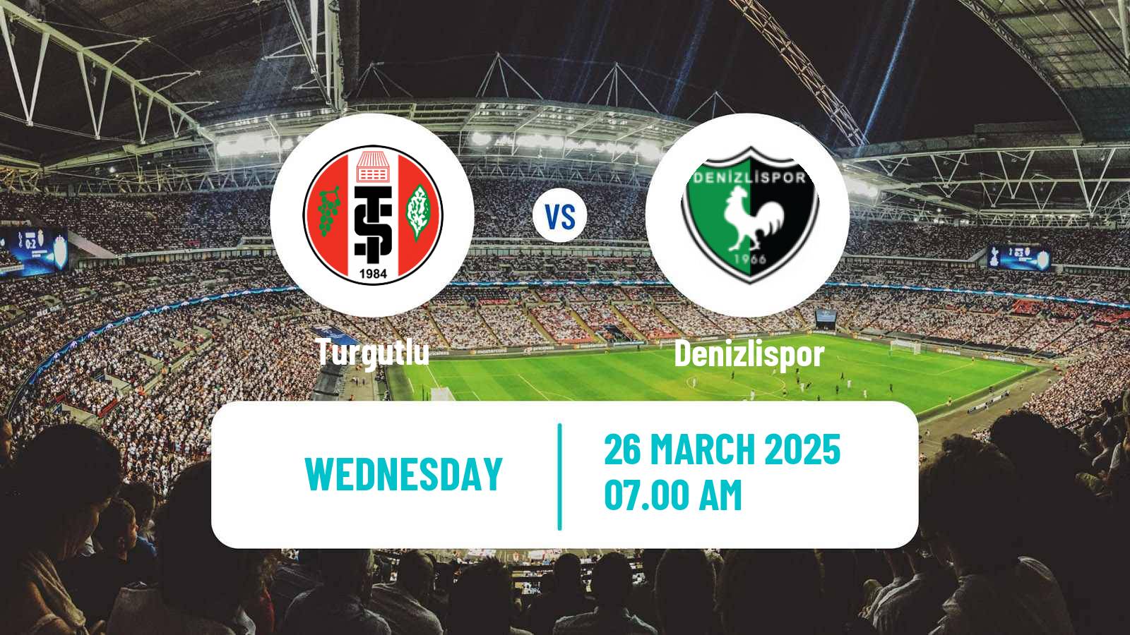 Soccer Turkish 3 Lig Group 4 Turgutlu - Denizlispor