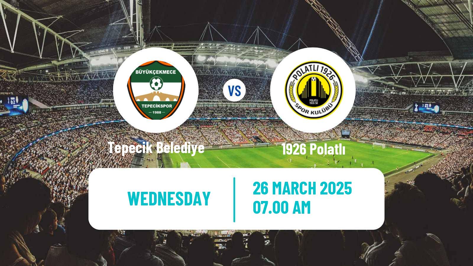 Soccer Turkish 3 Lig Group 4 Tepecik Belediye - 1926 Polatlı