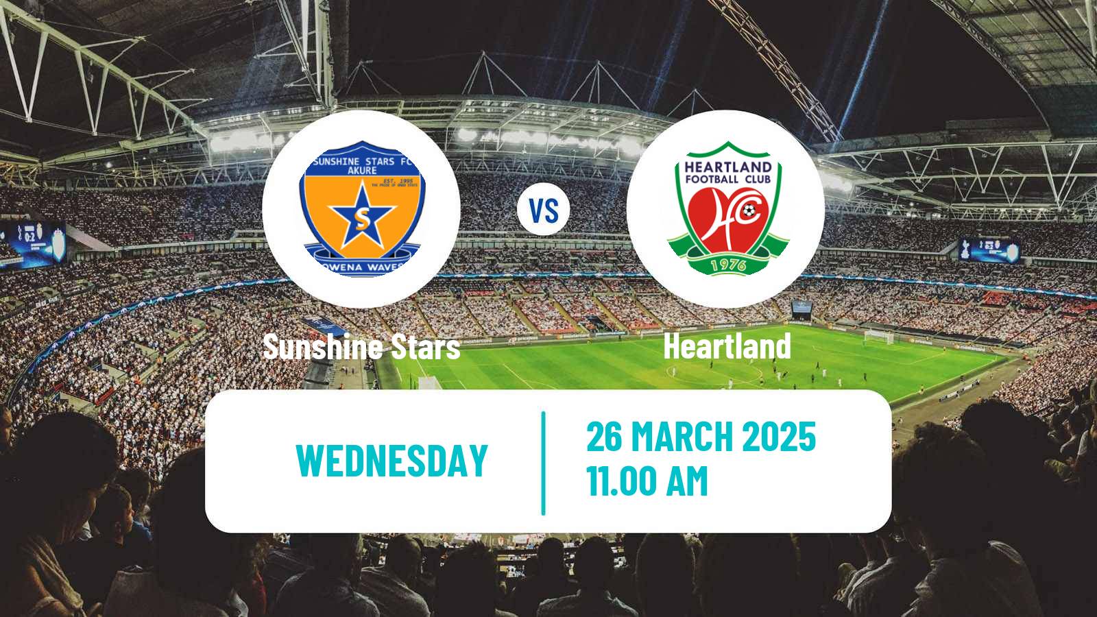 Soccer Nigerian Premier League Sunshine Stars - Heartland