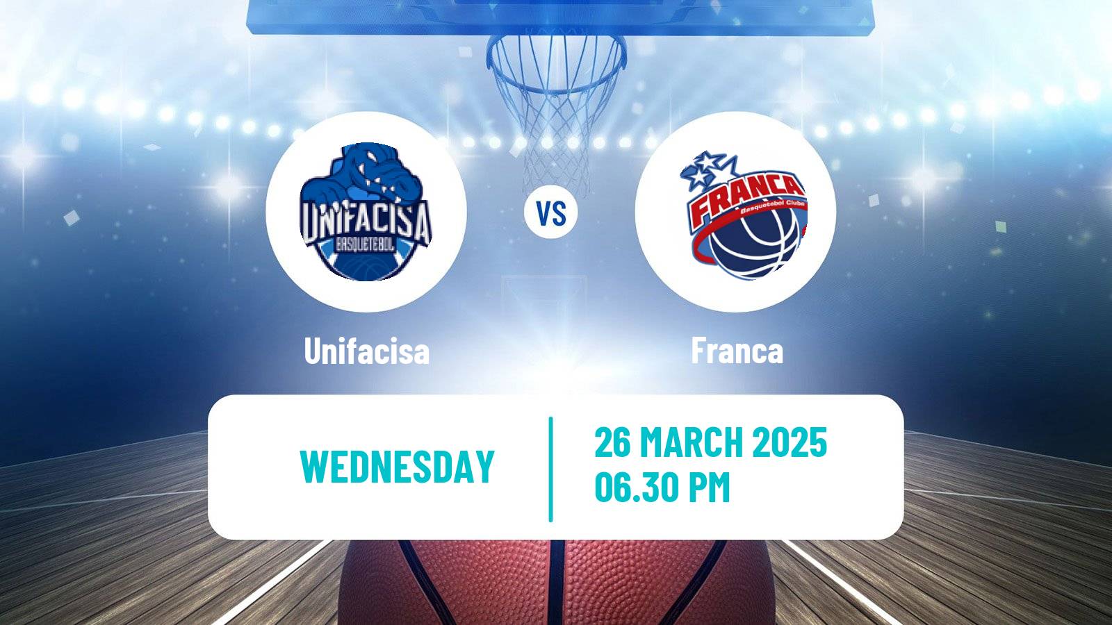 Basketball Brazilian NBB Unifacisa - Franca