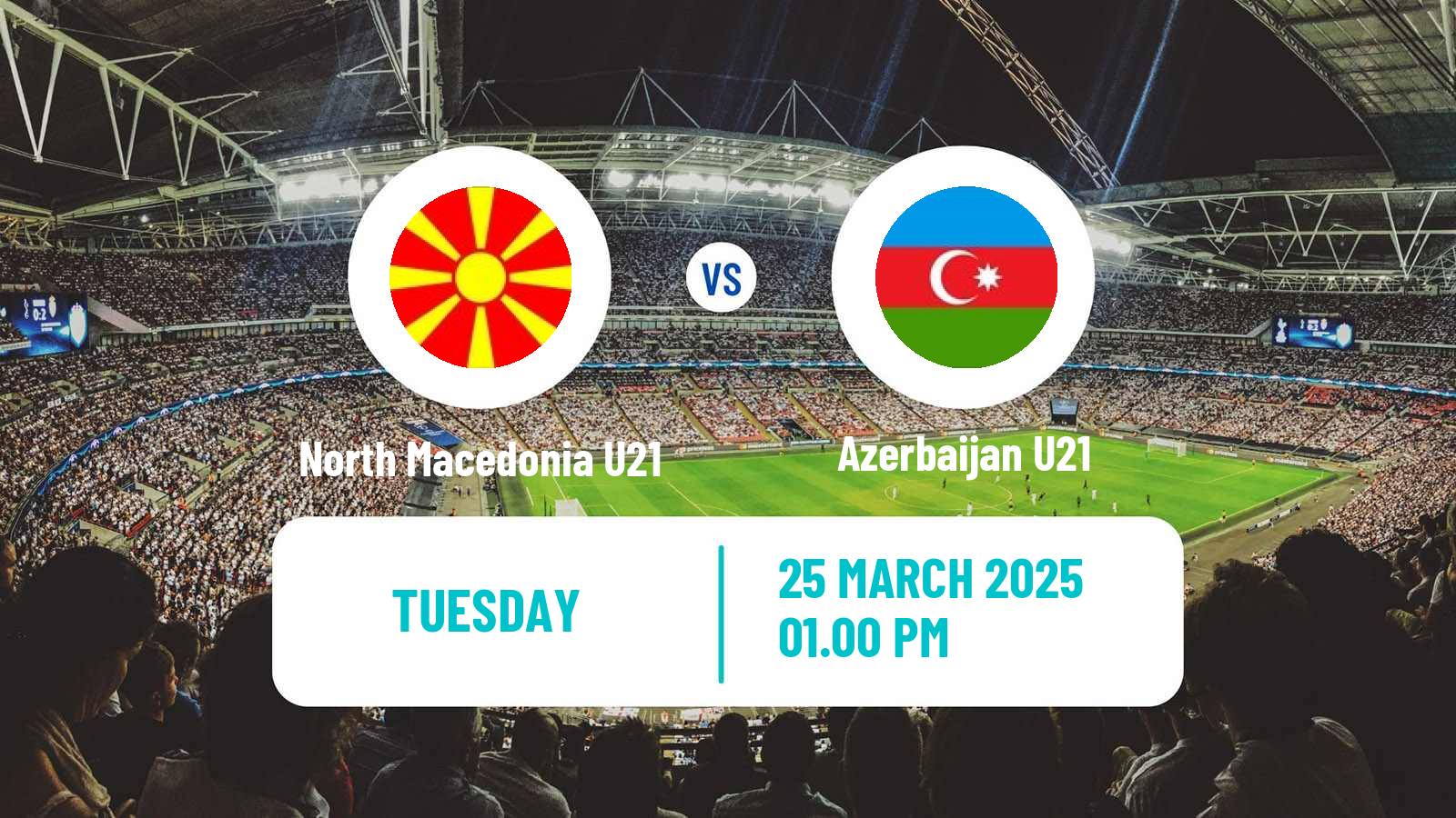 Soccer Friendly North Macedonia U21 - Azerbaijan U21