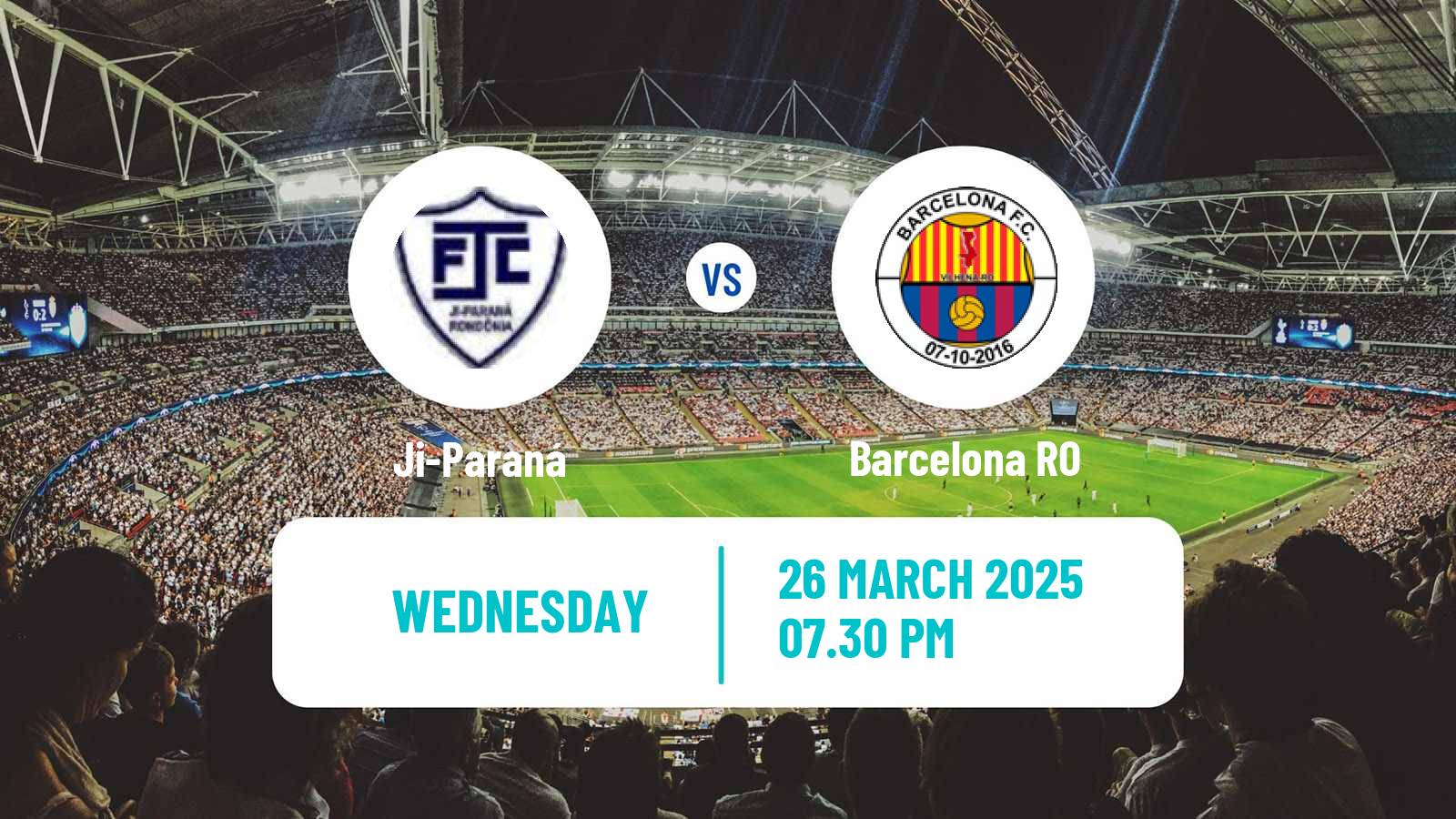 Soccer Brazilian Campeonato Rondoniense Ji-Paraná - Barcelona RO