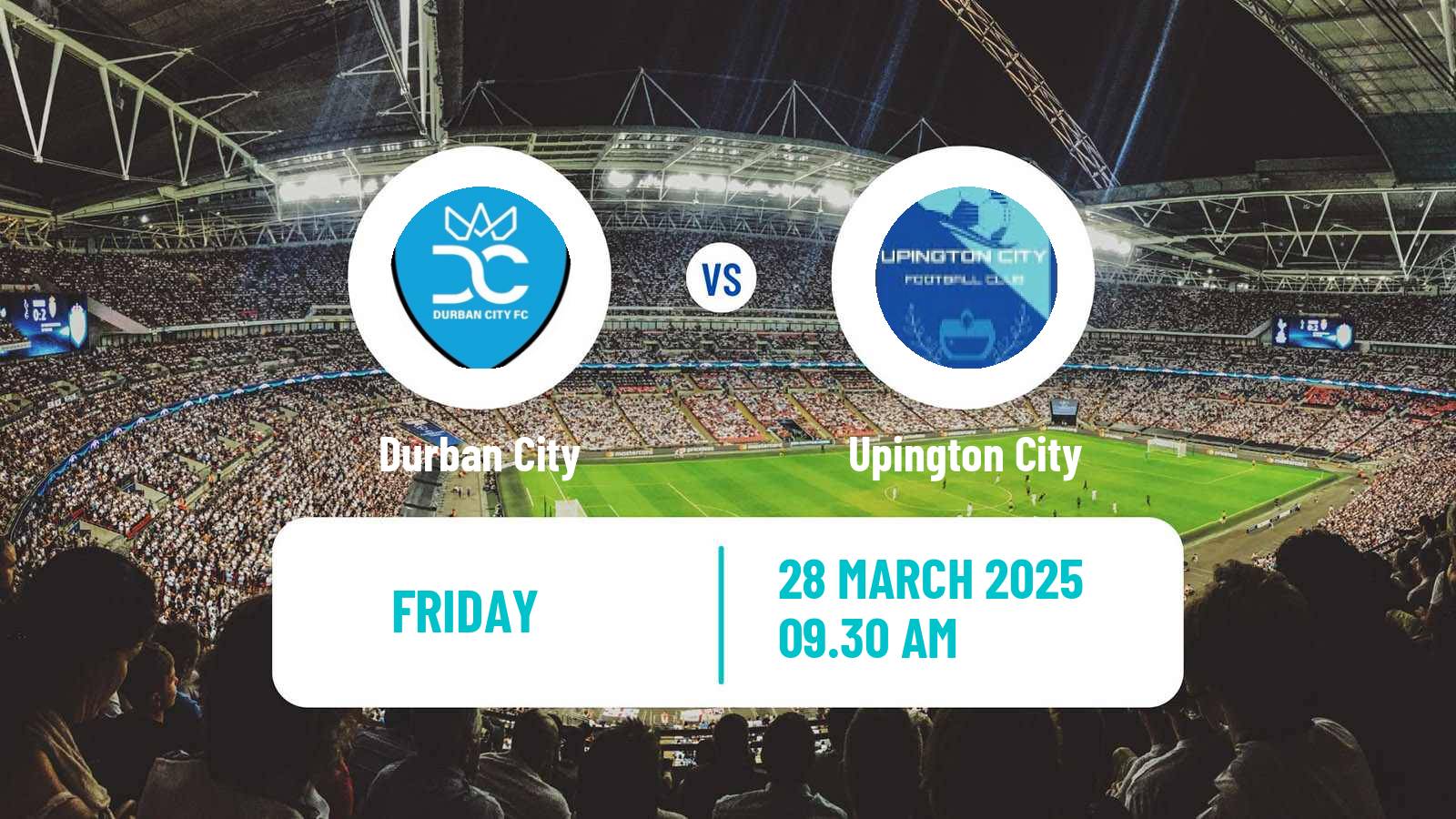 Soccer South African First Division Durban City - Upington City