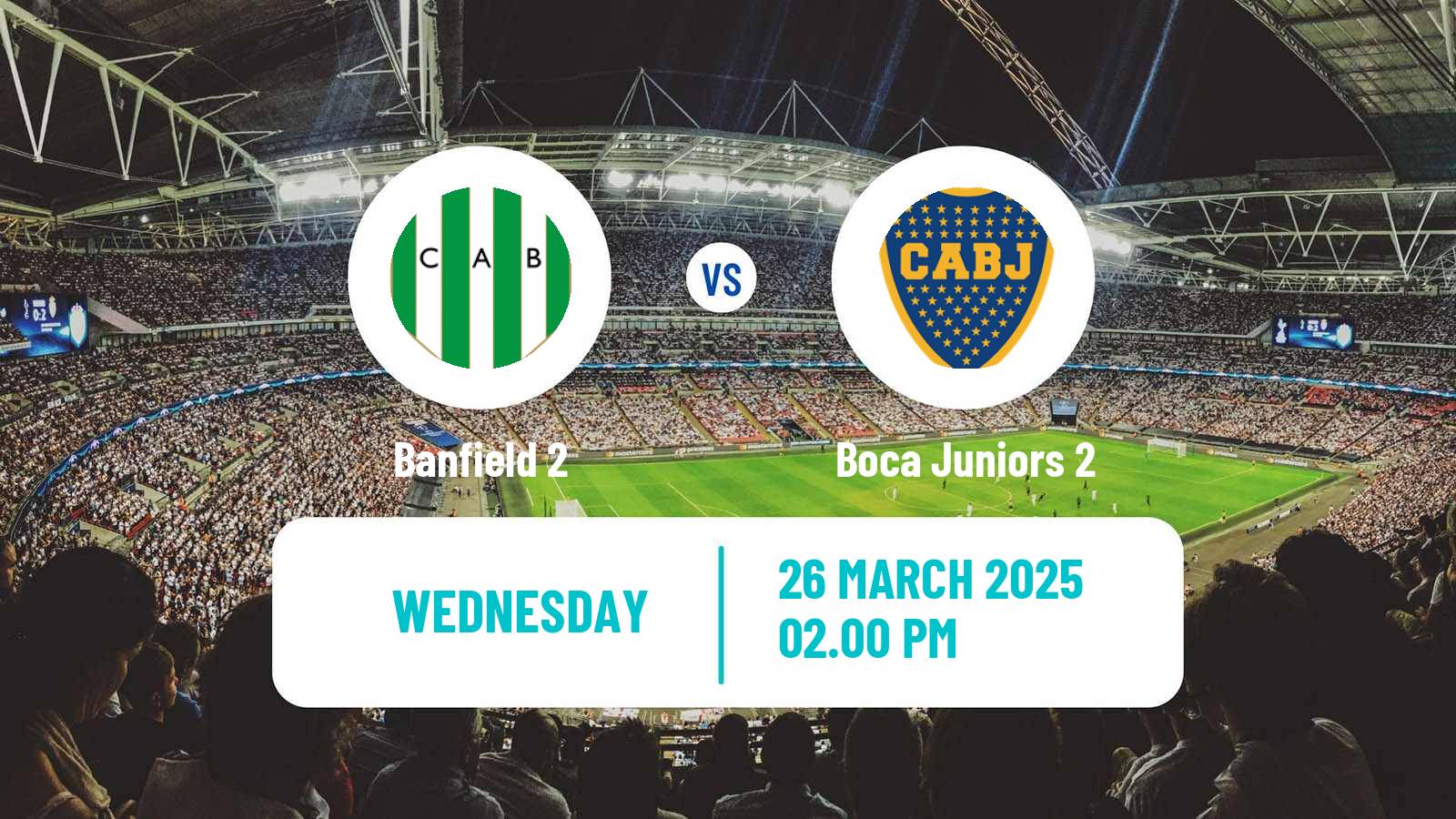Soccer Argentinian Reserve League Banfield 2 - Boca Juniors 2