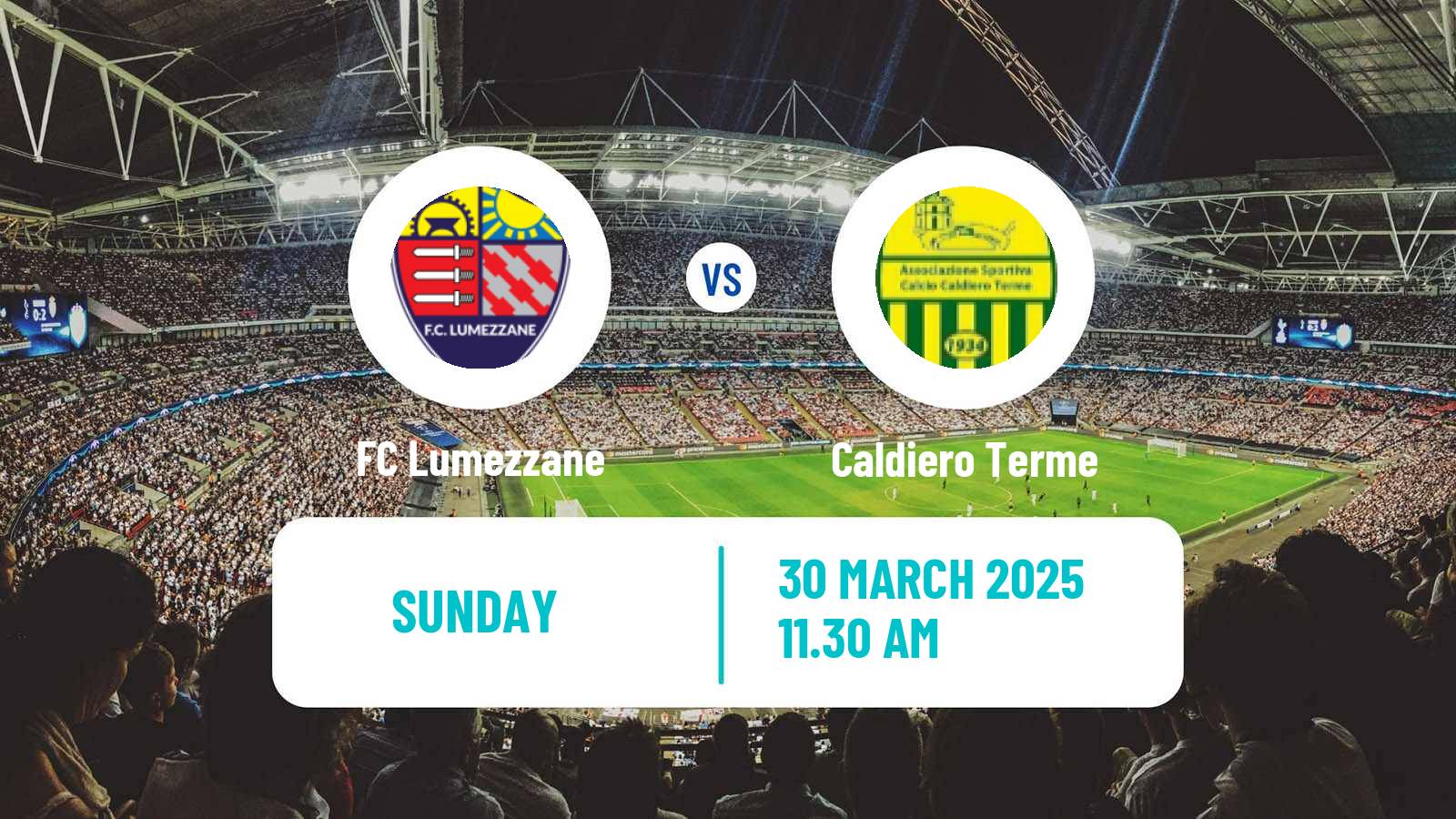 Soccer Italian Serie C Group A Lumezzane - Caldiero Terme