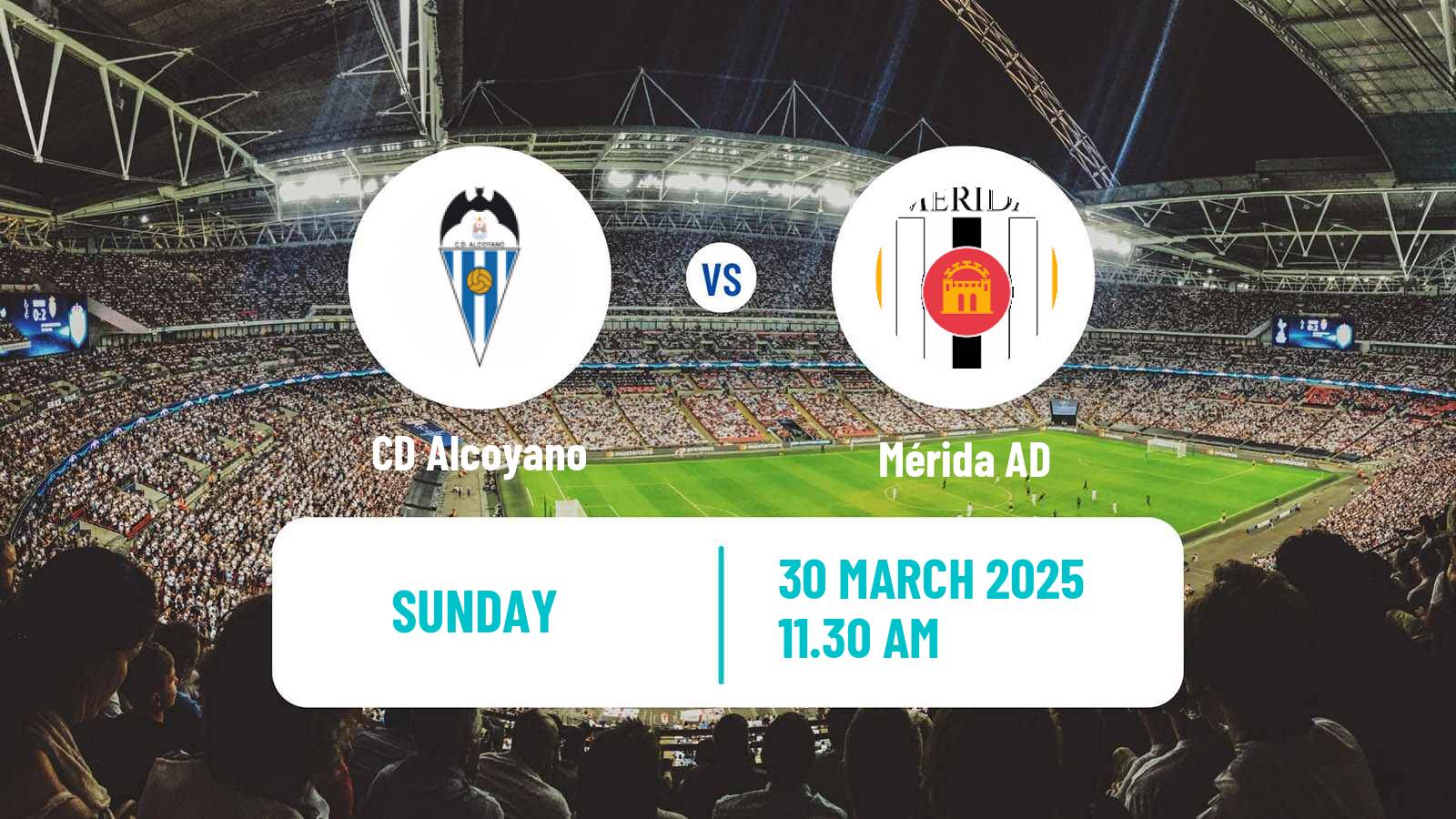 Soccer Spanish Primera RFEF Group 2 Alcoyano - Mérida AD