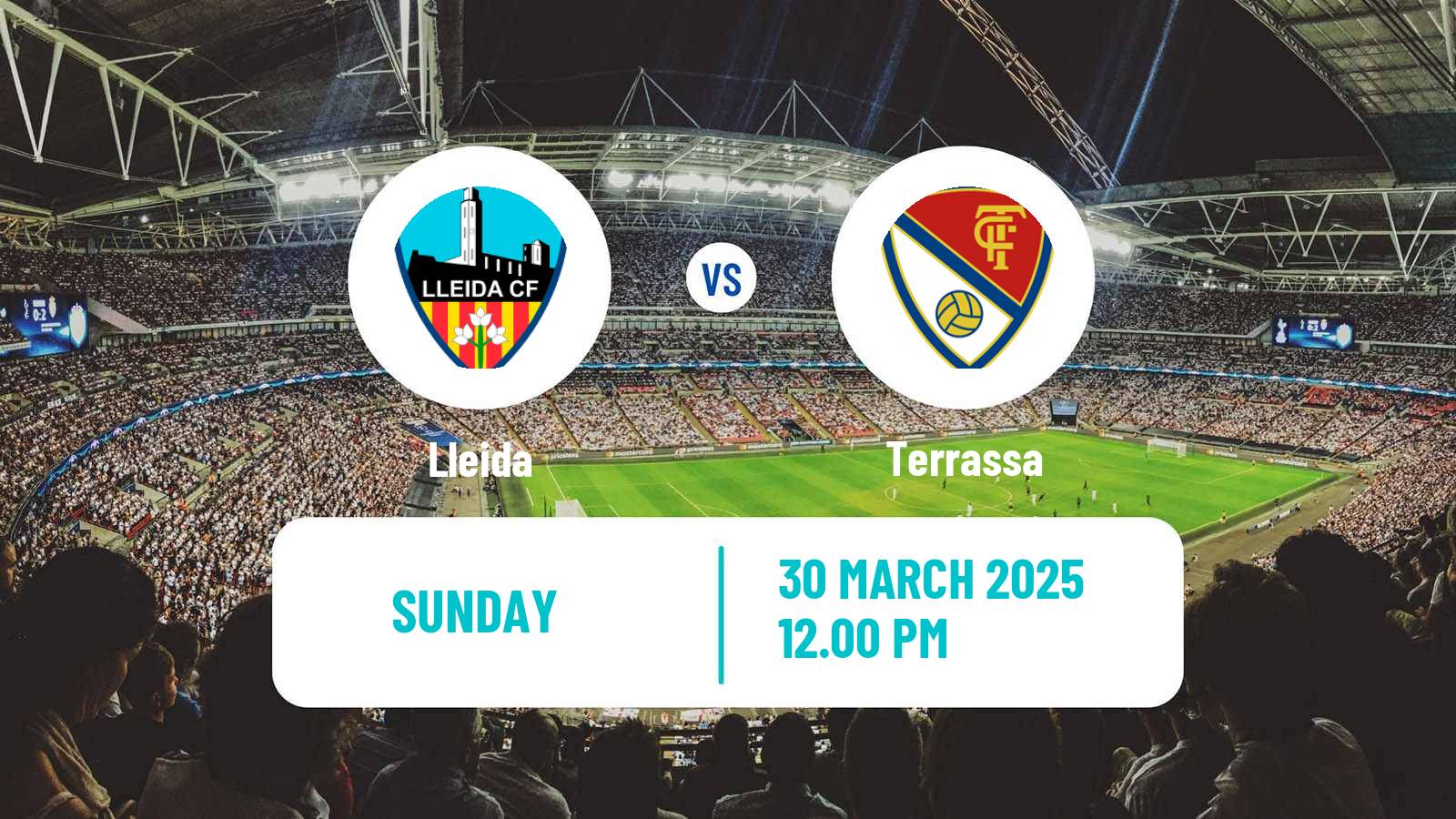 Soccer Spanish Segunda RFEF - Group 3 Lleida - Terrassa