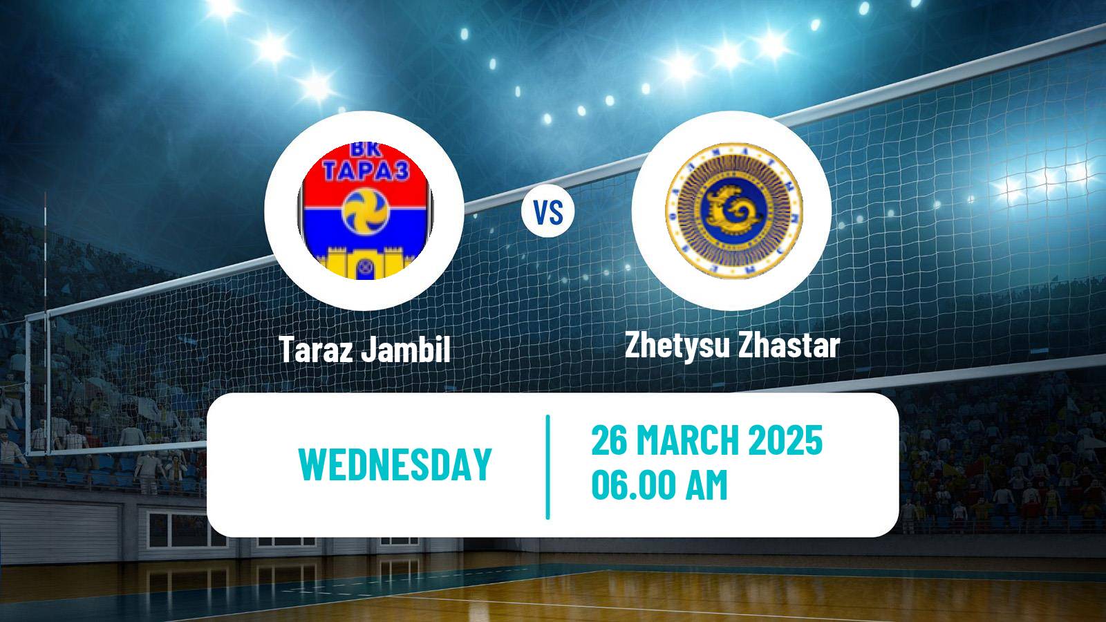 Volleyball Kazakh National League Volleyball Taraz Jambil - Zhetysu Zhastar