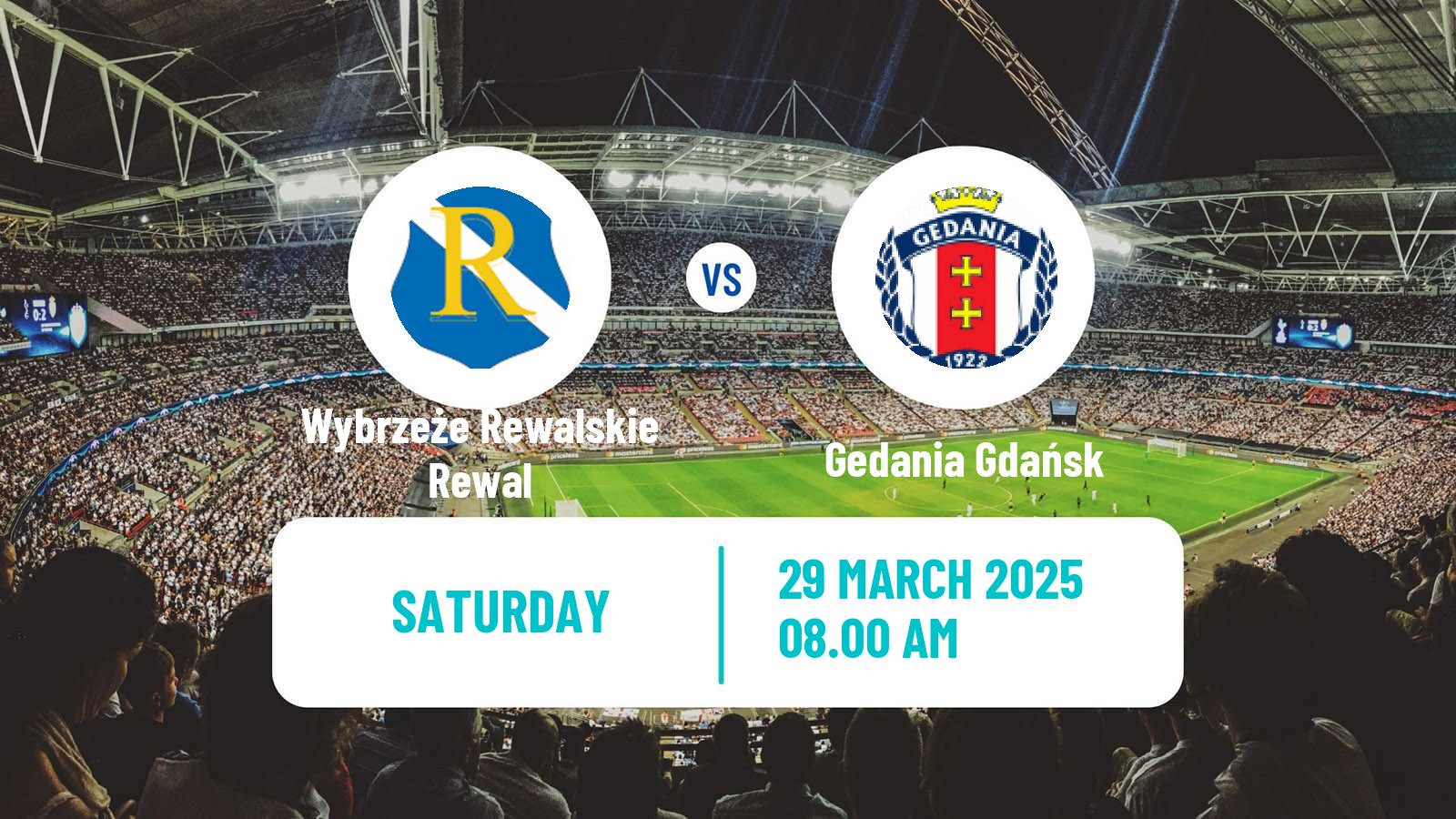 Soccer Polish Division 3 - Group II Wybrzeże Rewalskie Rewal - Gedania Gdańsk