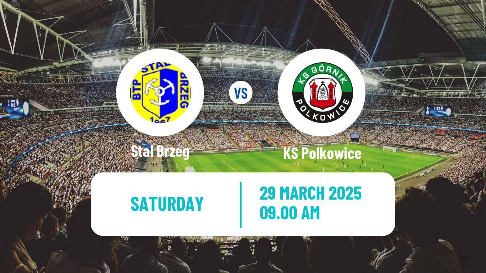 Soccer Polish Division 3 - Group III Stal Brzeg - Polkowice