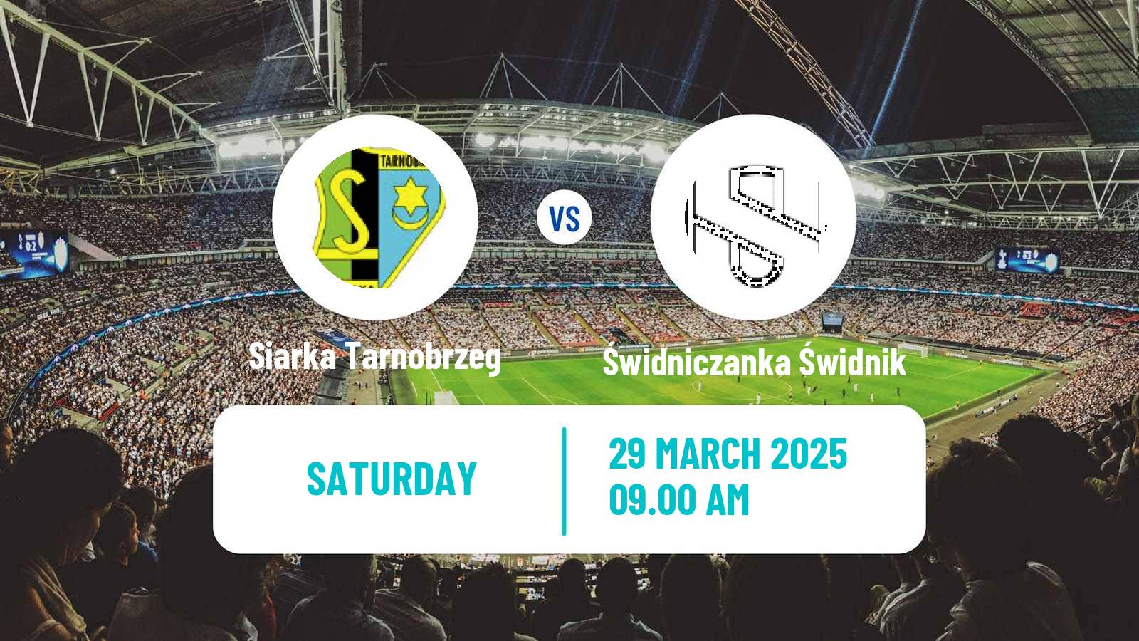 Soccer Polish Division 3 - Group IV Siarka Tarnobrzeg - Świdniczanka Świdnik