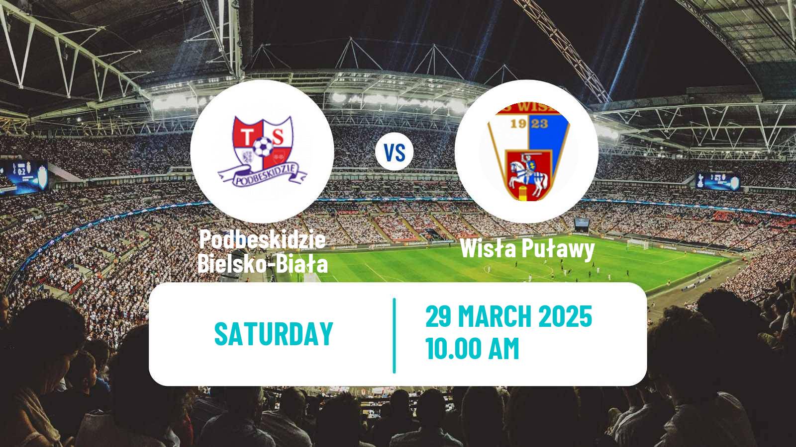 Soccer Polish Division 2 Podbeskidzie Bielsko-Biała - Wisła Puławy