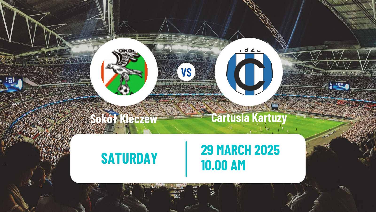 Soccer Polish Division 3 - Group II Sokół Kleczew - Cartusia Kartuzy